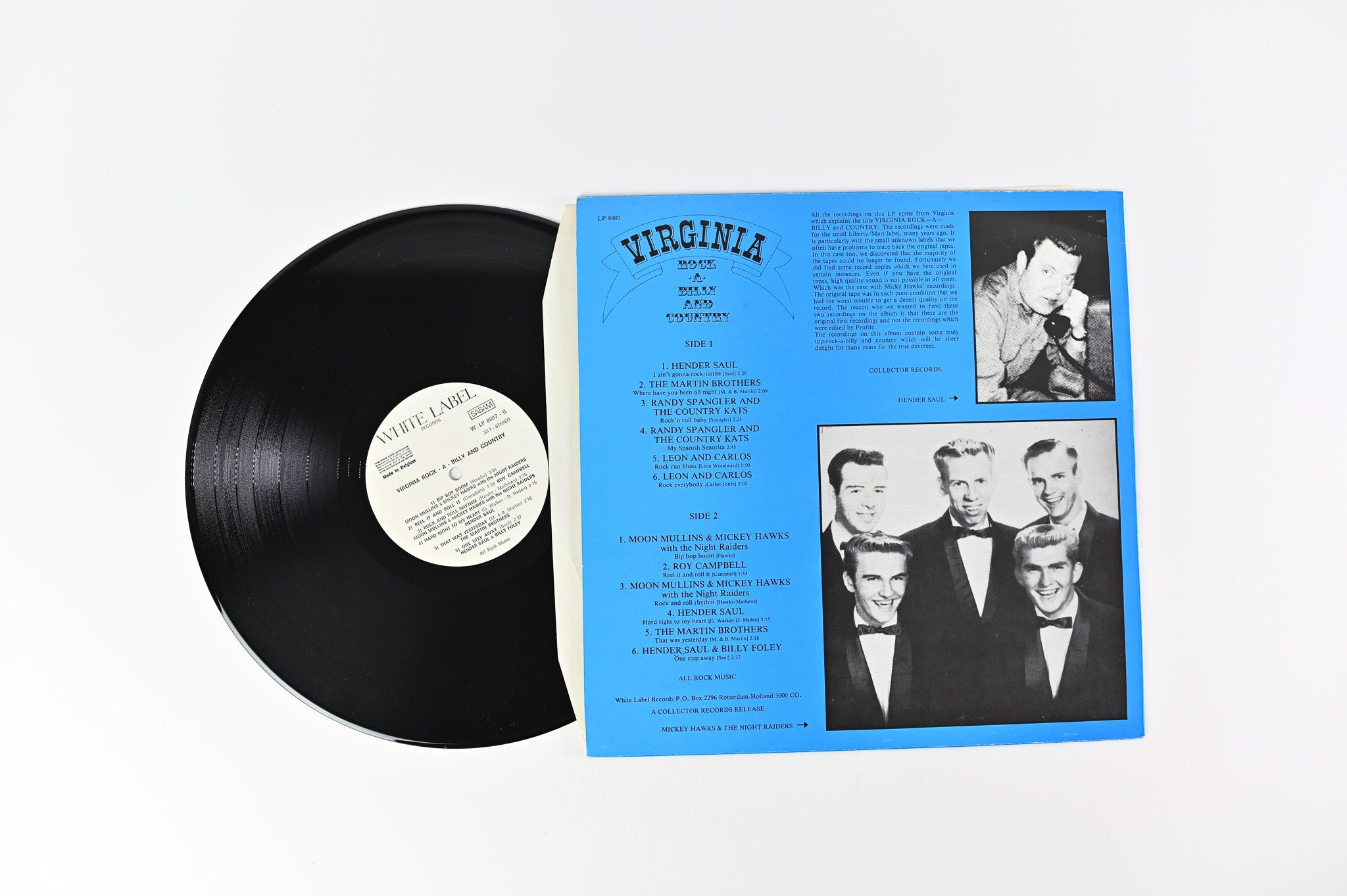 Various - Virginia Rock-A-Billy And Country on White Label Records