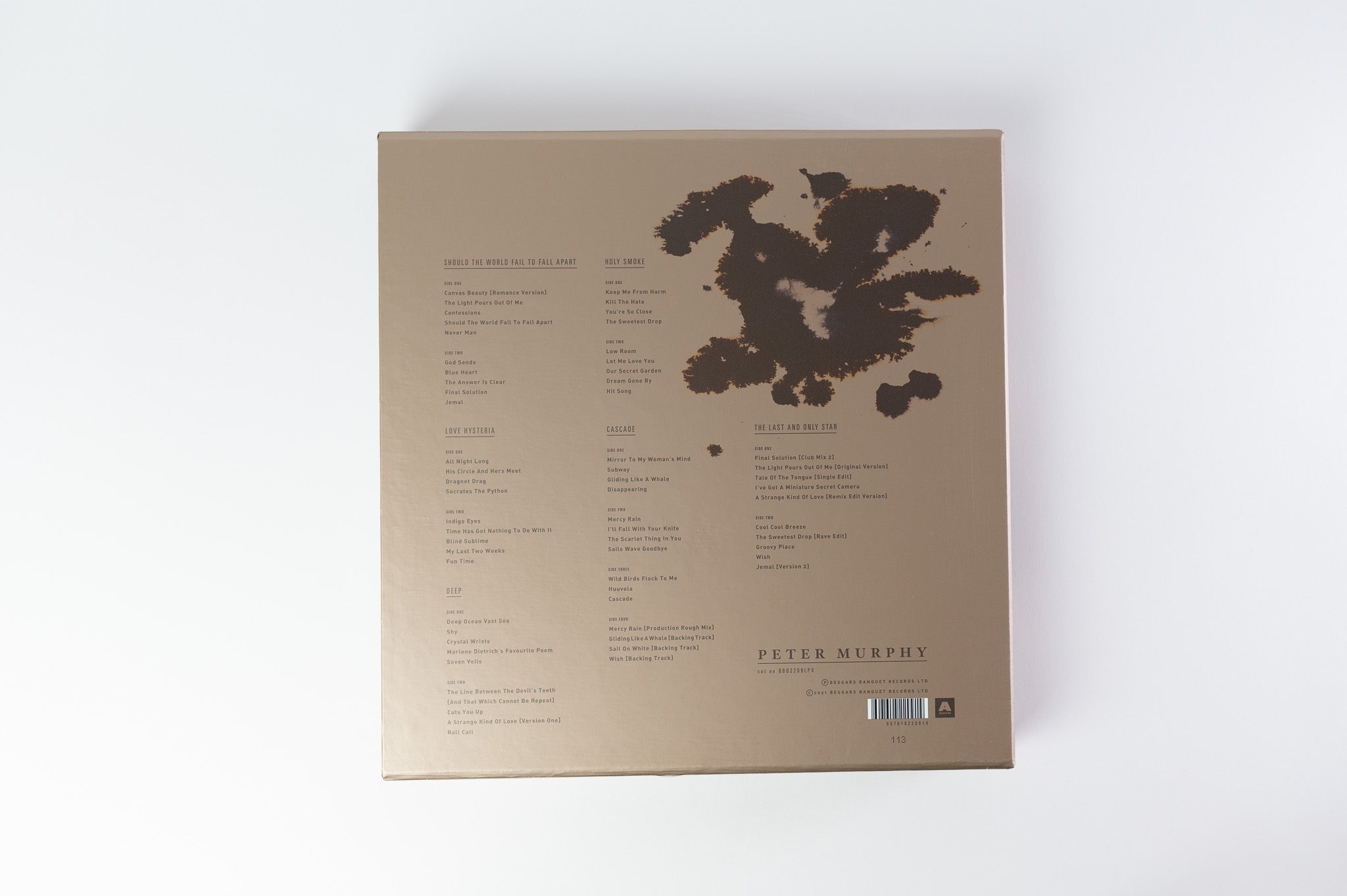 Peter Murphy - Peter Murphy on Beggars Arkive Ltd Numbered Box Set