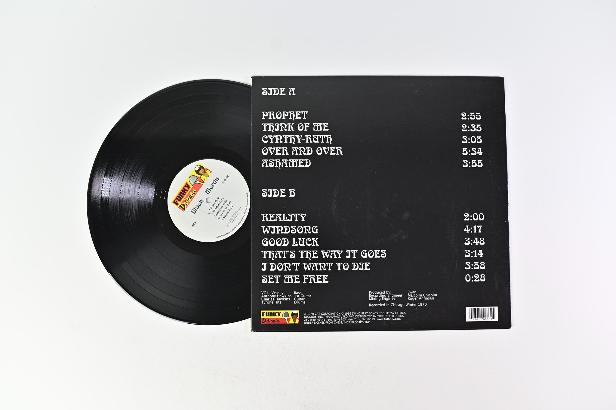 Black Merda - Black Merda on Funky Delicacies Reissue