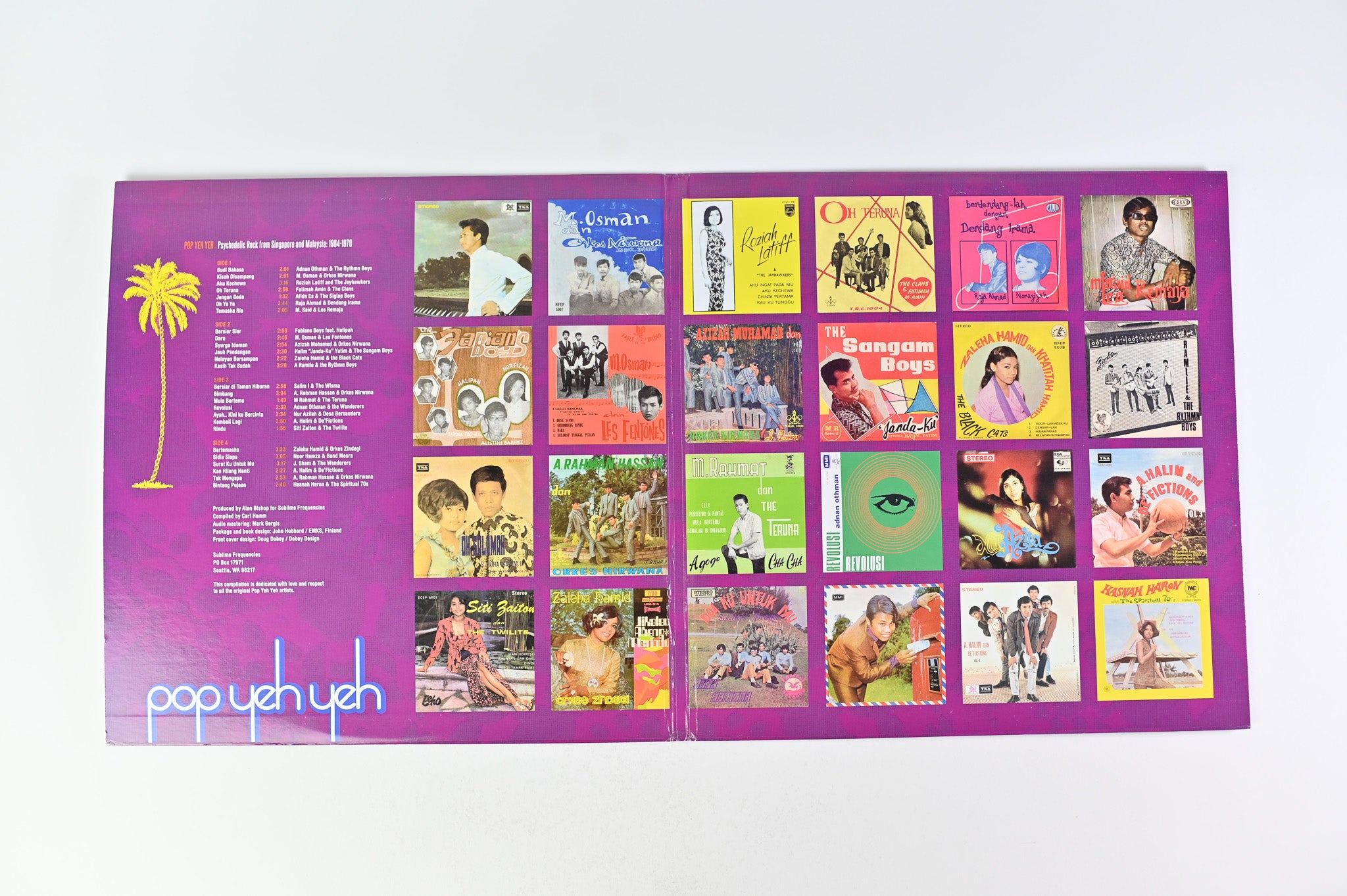 Various - Pop Yeh Yeh: Psychedelic Rock From Singapore And Malaysia 1964-1970 Vol. 1 on Sublime Frequencies RSD 2014