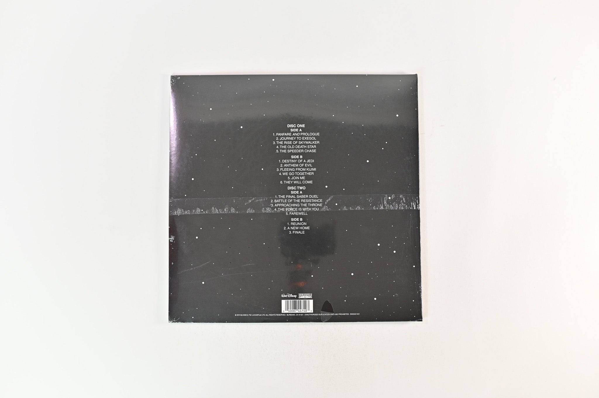 John Williams - Star Wars: The Rise Of Skywalker (Original Motion Picture Soundtrack) on Walt Disney Ltd Blue Vinyl Sealed