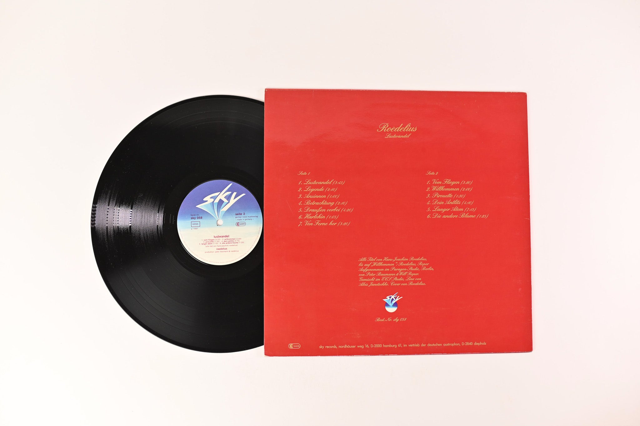 Hans-Joachim Roedelius - Lustwandel on Sky