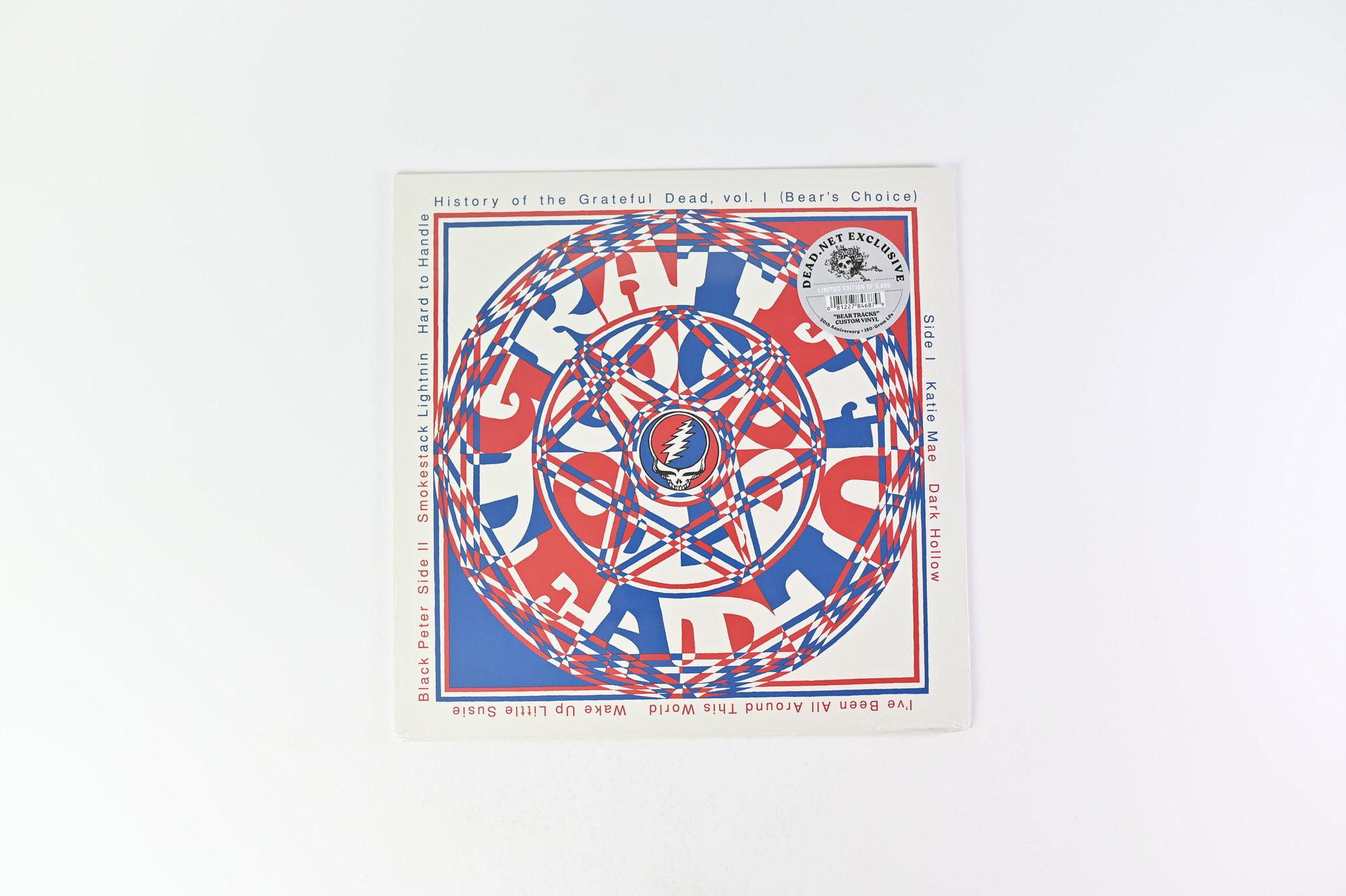 The Grateful Dead - History Of The Grateful Dead, Vol. 1 (Bear's Choice) on Warner Ltd Orange Marble Bear Tracks Reissue Sealed