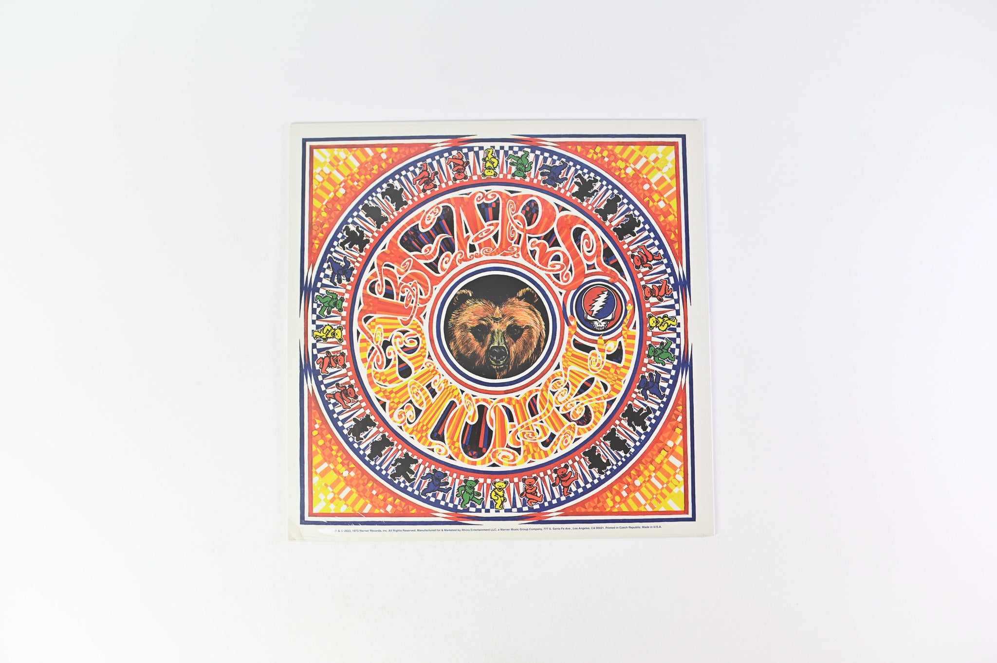 The Grateful Dead - History Of The Grateful Dead, Vol. 1 (Bear's Choice) on Warner Ltd Orange Marble Bear Tracks Reissue Sealed