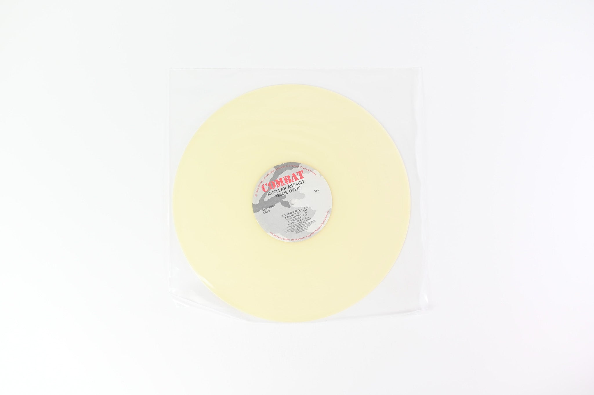 Nuclear Assault - Game Over on Combat Glow in the Dark