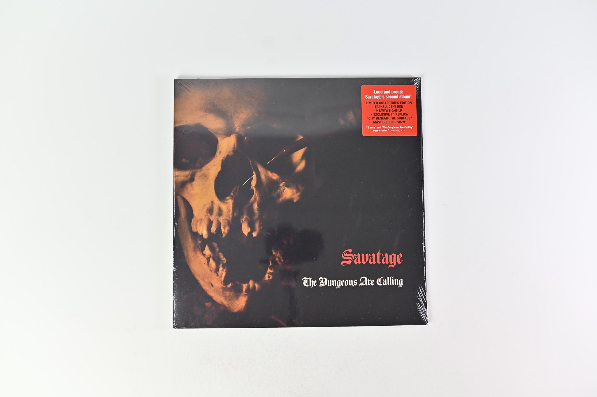 Savatage - The Dungeons Are Calling on Ear Music Classics Red Translucent With 7" Sealed