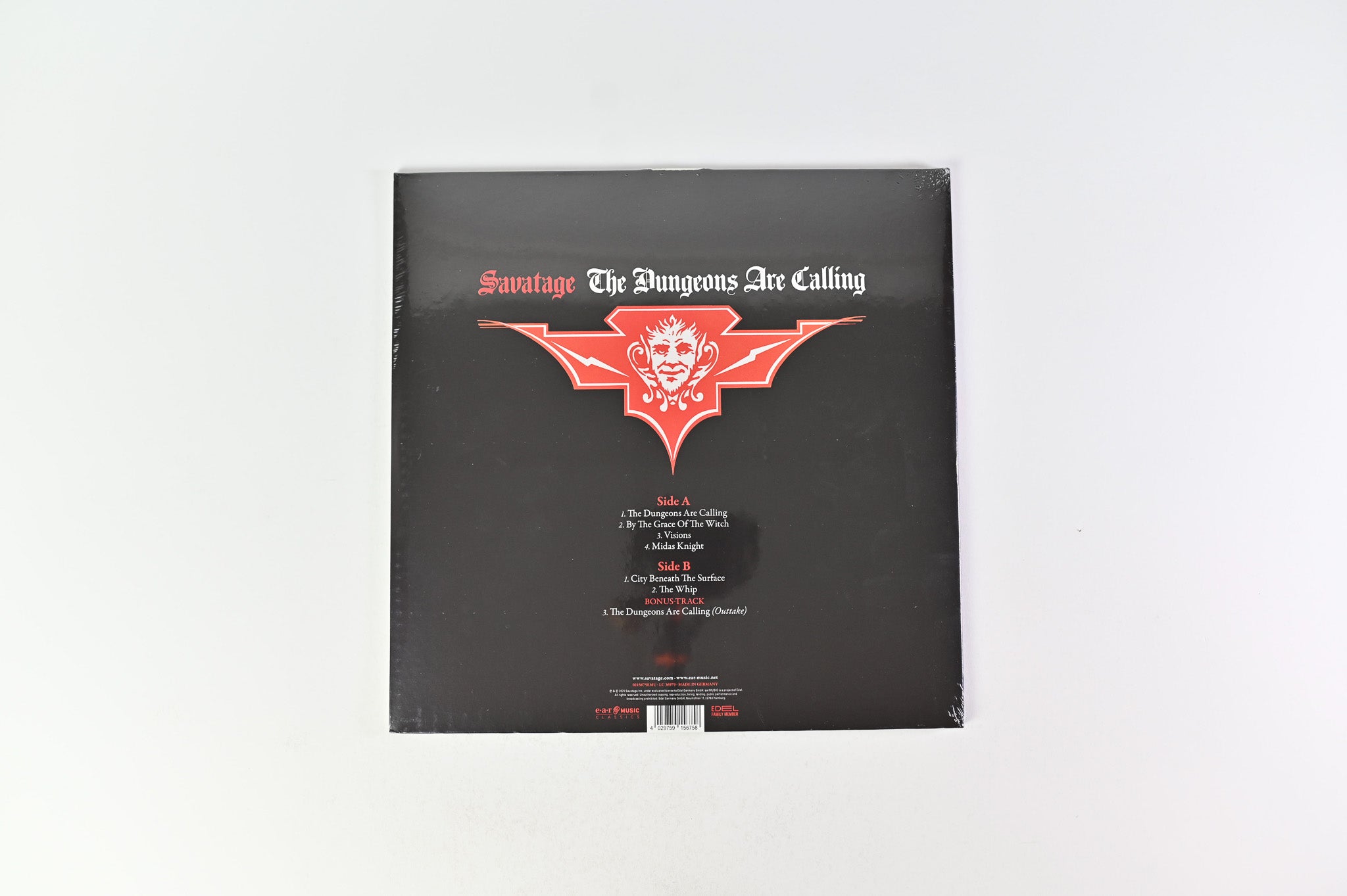 Savatage - The Dungeons Are Calling on Ear Music Classics Red Translucent With 7" Sealed