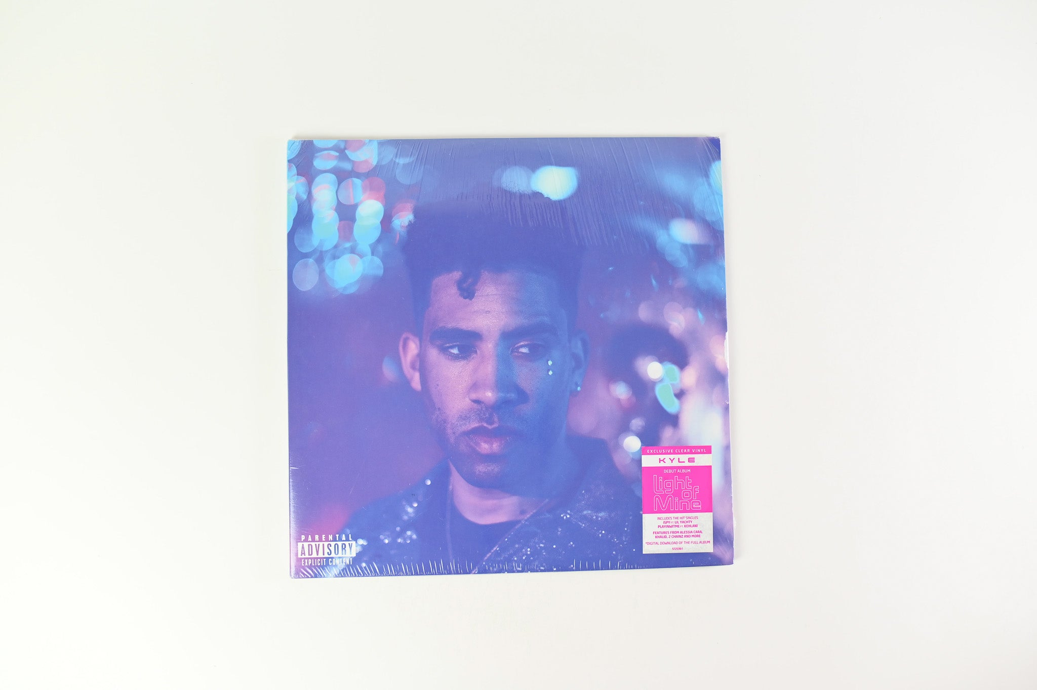 Kyle - Light Of Mine on Atlantic Clear Vinyl Sealed