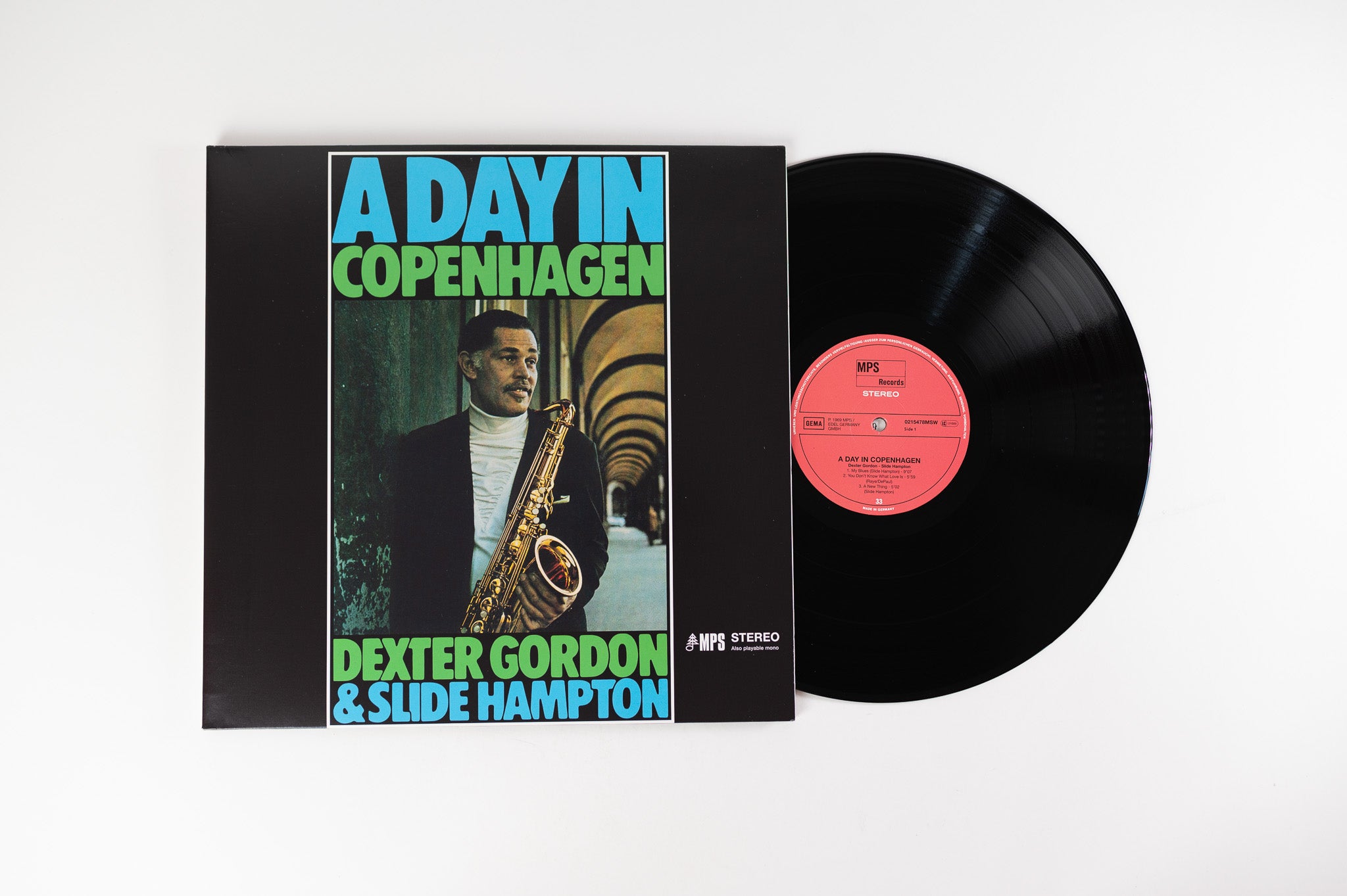 Dexter Gordon - A Day In Copenhagen on MPS Records