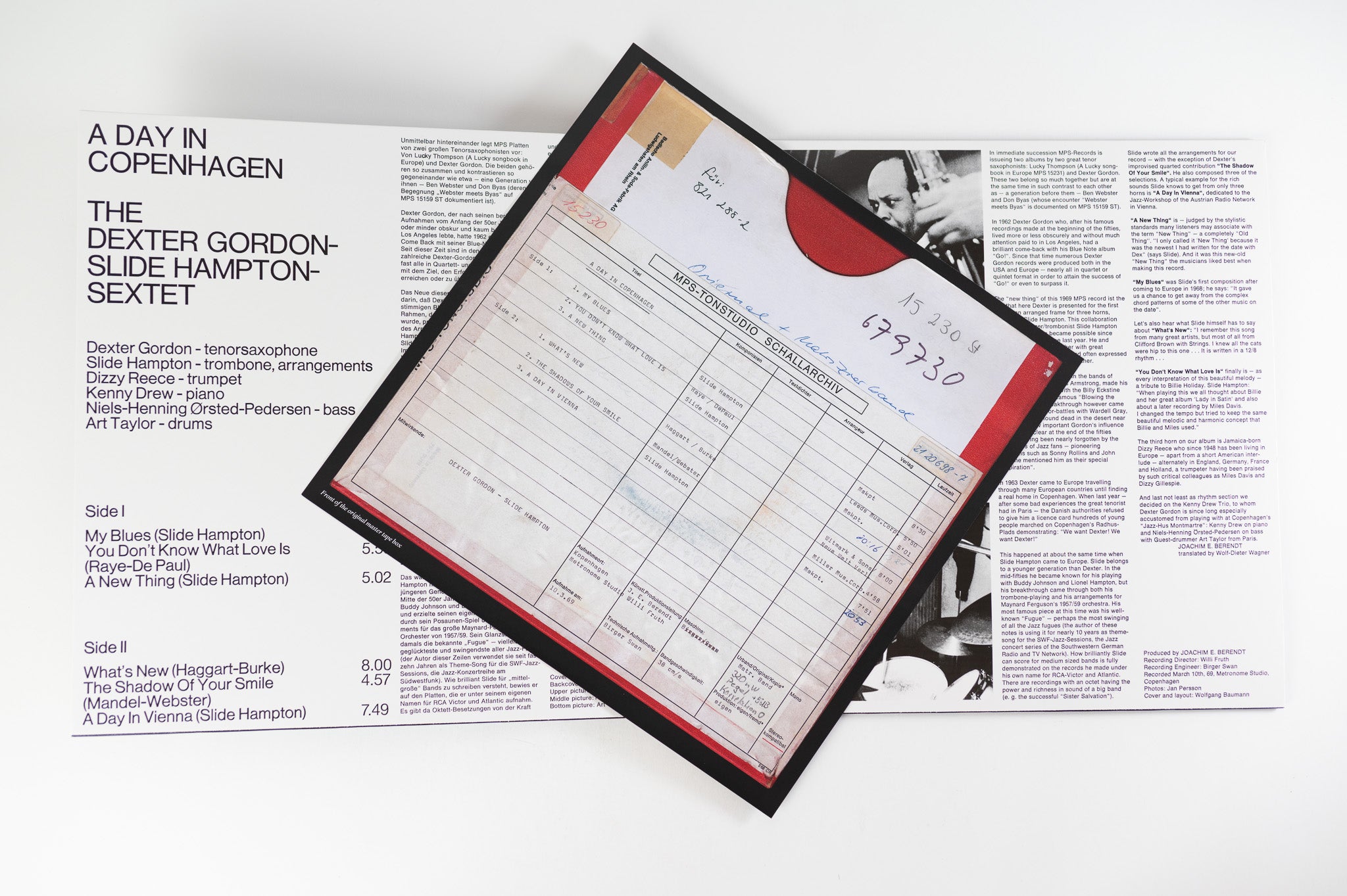 Dexter Gordon - A Day In Copenhagen on MPS Records