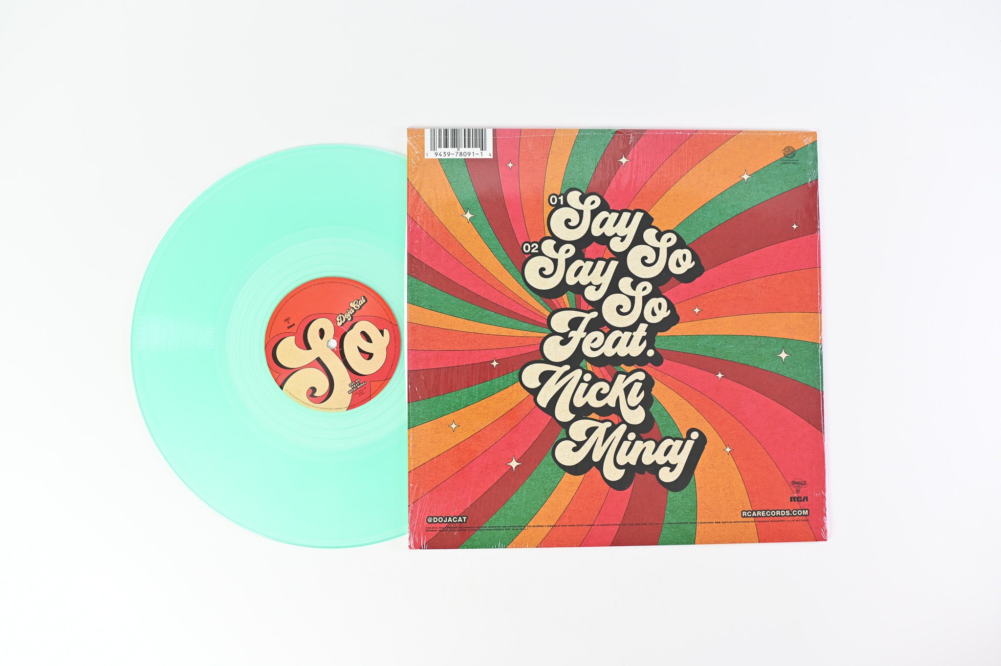 Doja Cat - Say So on Kemosabe Coke Bottle Clear 12" Single