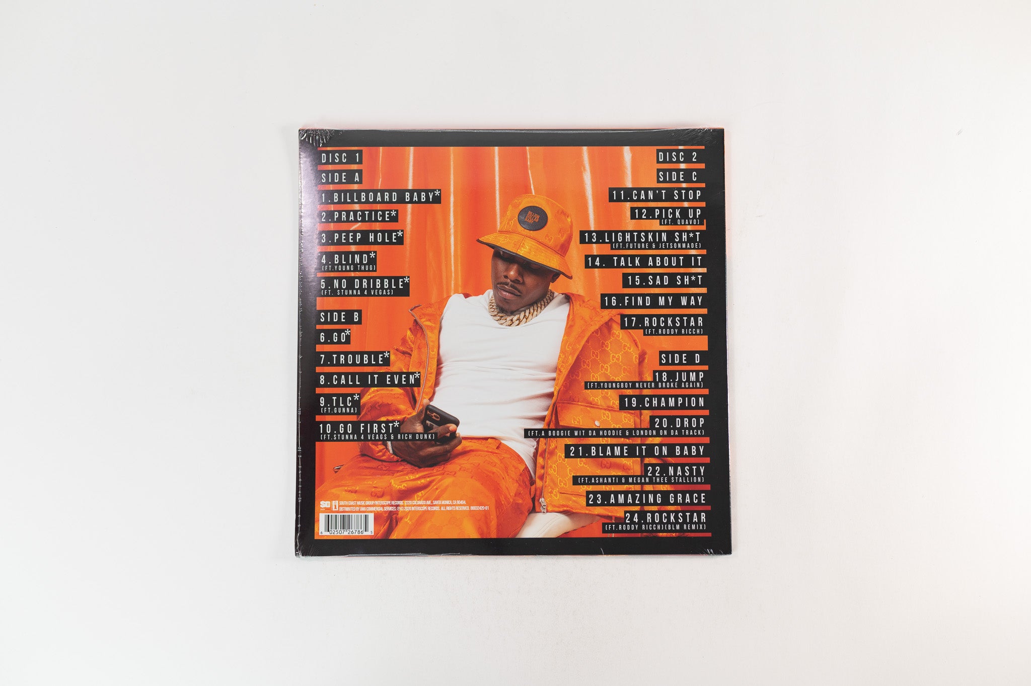 DaBaby - Blame It On Baby on South Coast Music Group Deluxe Edition Sealed