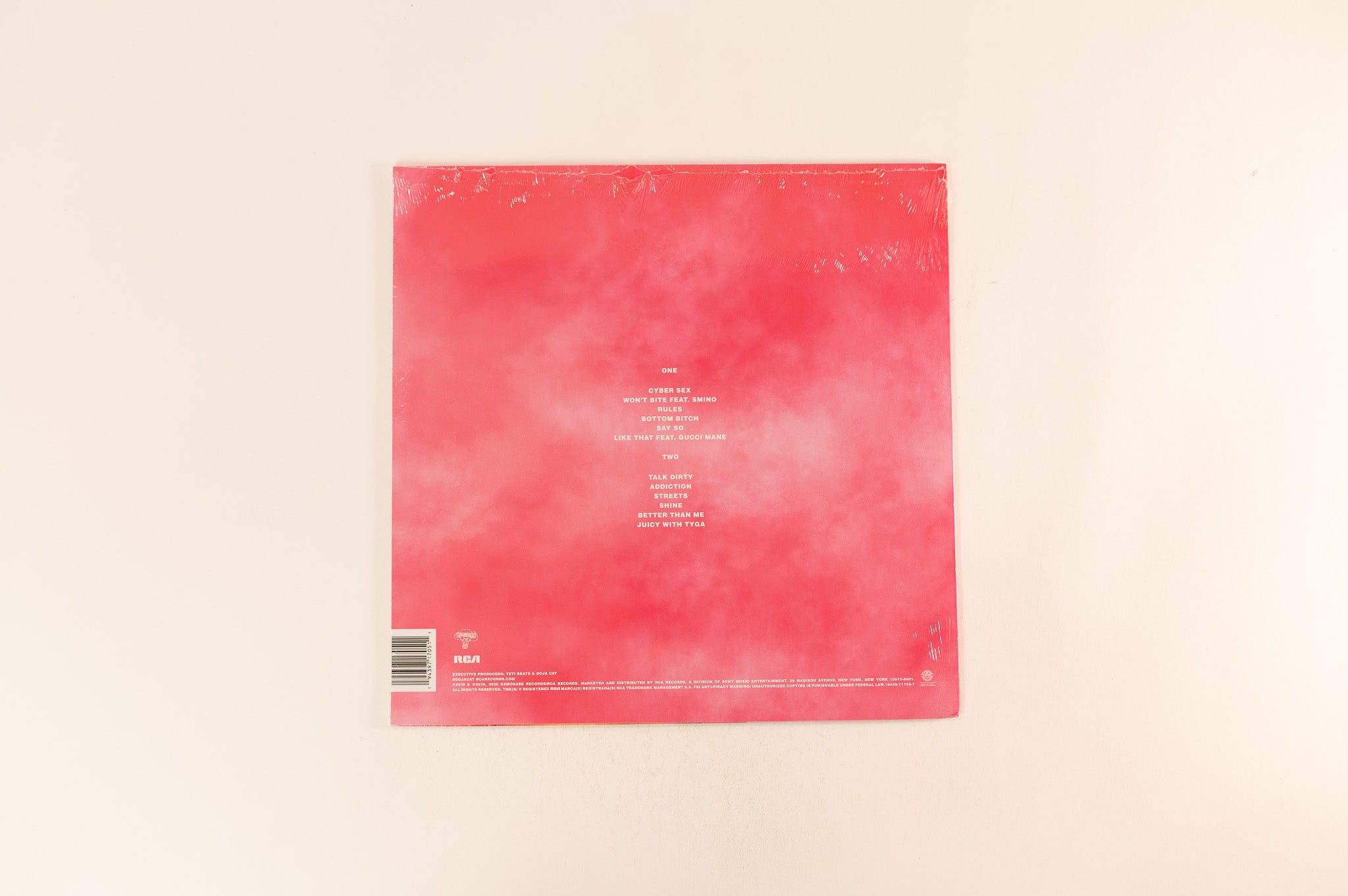 Doja Cat - Hot Pink on RCA Ltd Hot Pink Vinyl Sealed