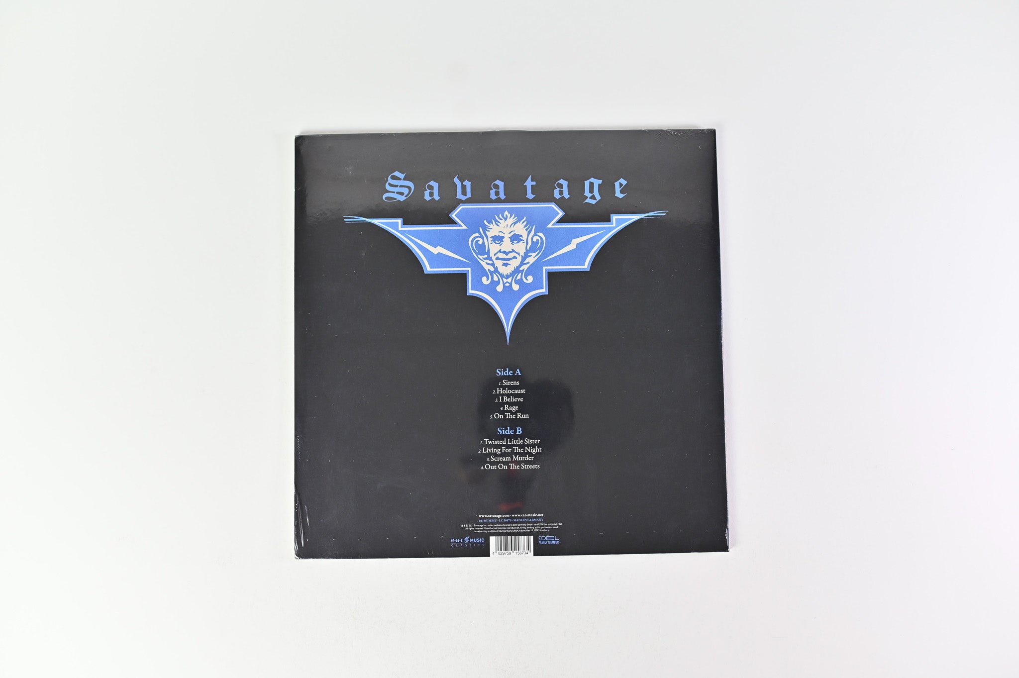 Savatage - Sirens on Ear Music Classics Ltd Turquoise Reissue Sealed