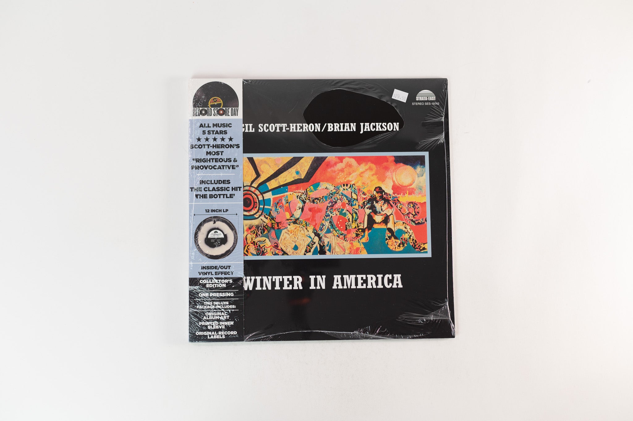 Gil Scott-Heron & Brian Jackson - Winter In America on Strata East RSD 2024 Ltd Black & White Vinyl Reissue Sealed
