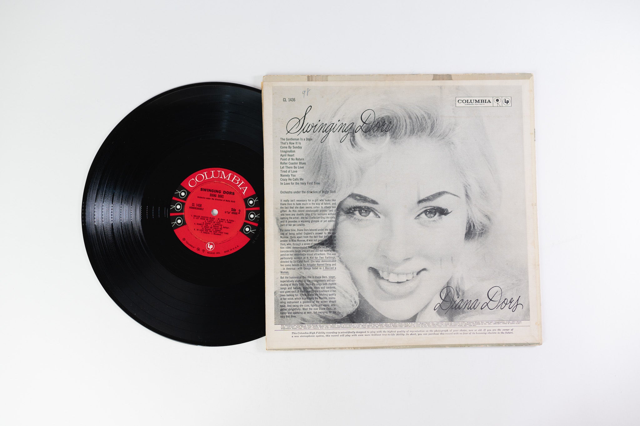 Diana Dors - Swinging Dors on Columbia - Mono
