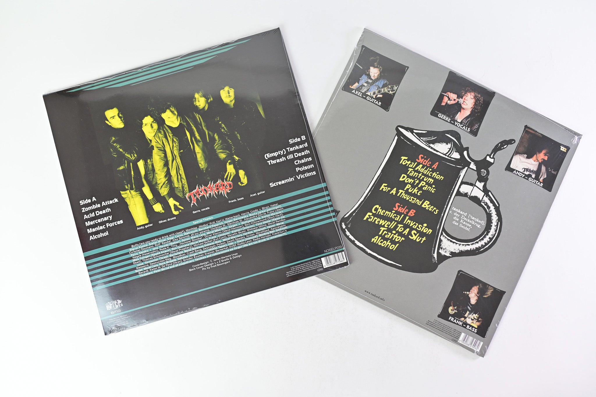 Tankard – For A Thousand Beers on BMG Ltd Edition Colored / Splatter Vinyl Box Set Sealed