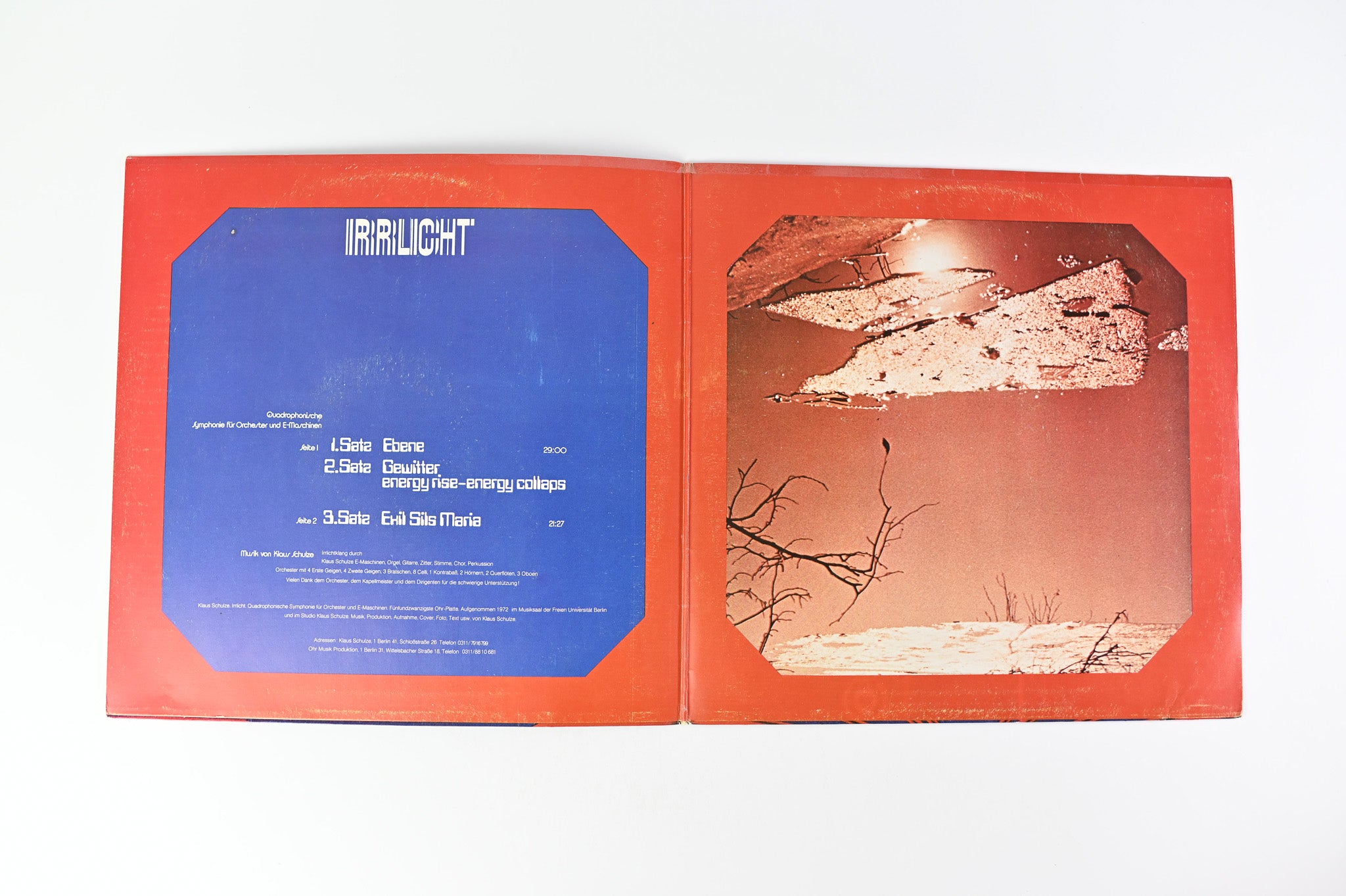 Klaus Schulze - Irrlicht on Ohr