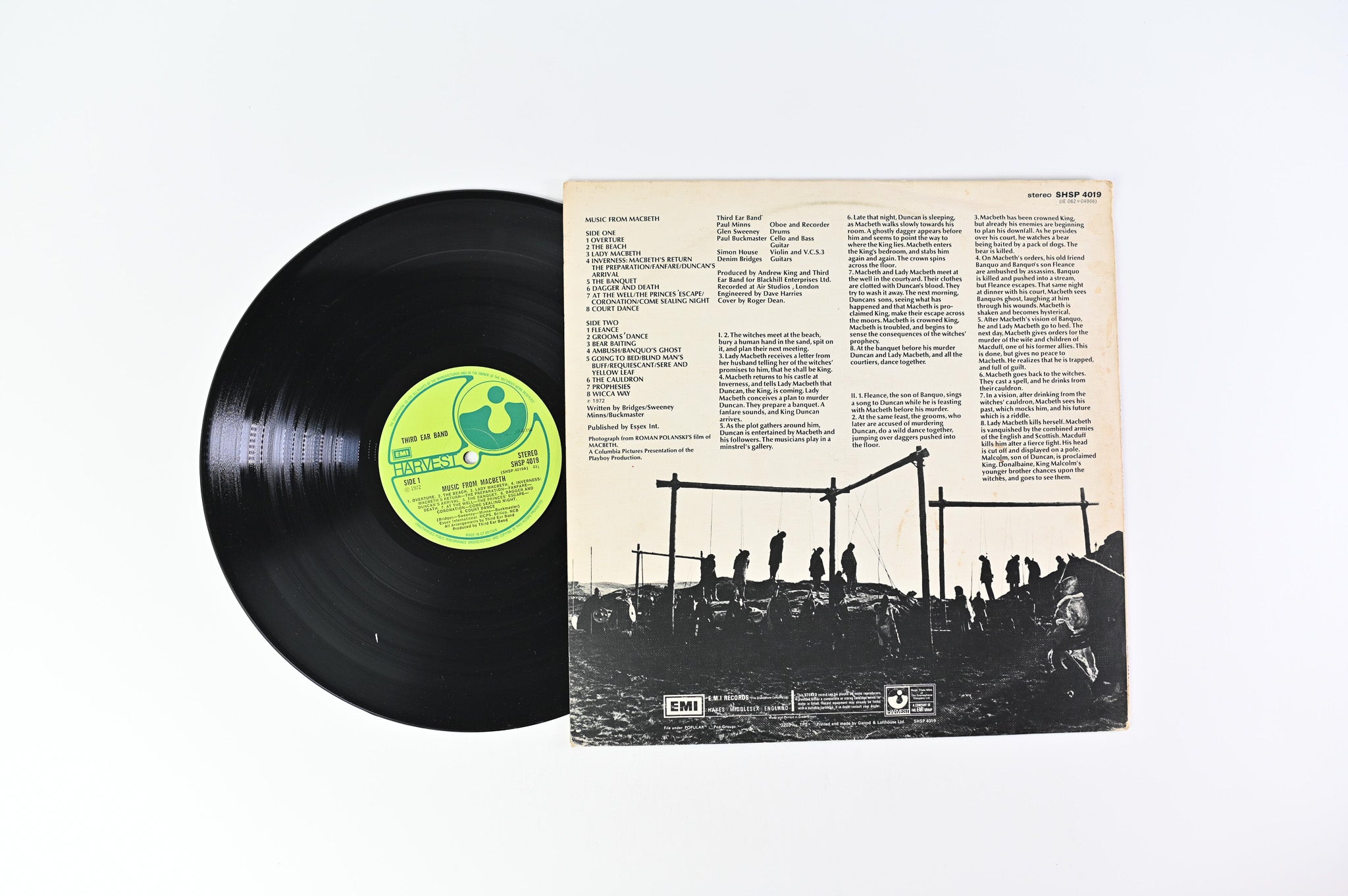 Third Ear Band - Music From Macbeth on Harvest UK Press