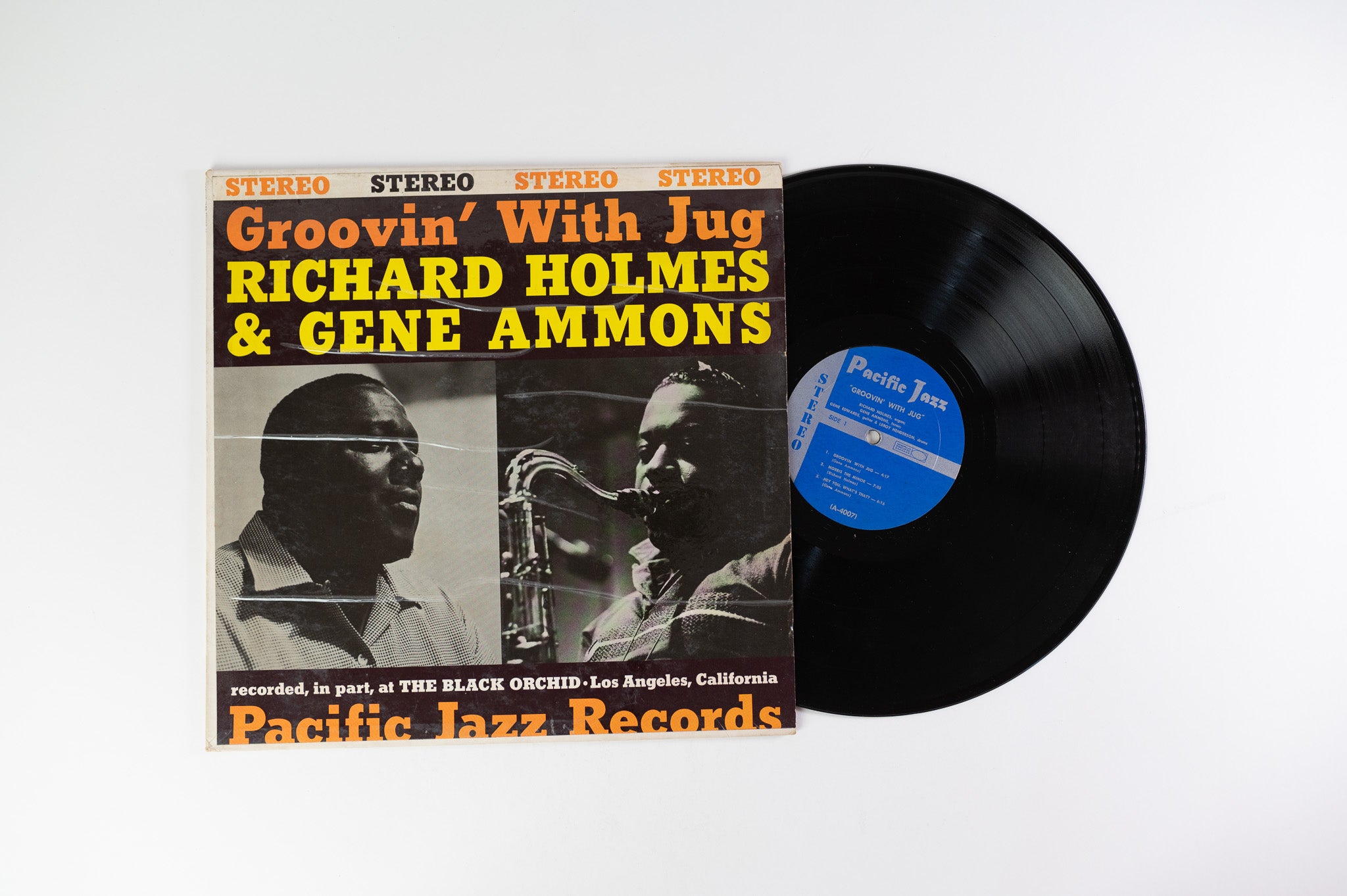 Richard "Groove" Holmes - Groovin' With Jug on Pacific Jazz