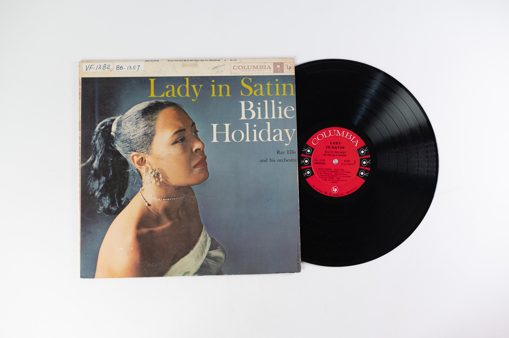 Billie Holiday - Lady In Satin on Columbia - Mono