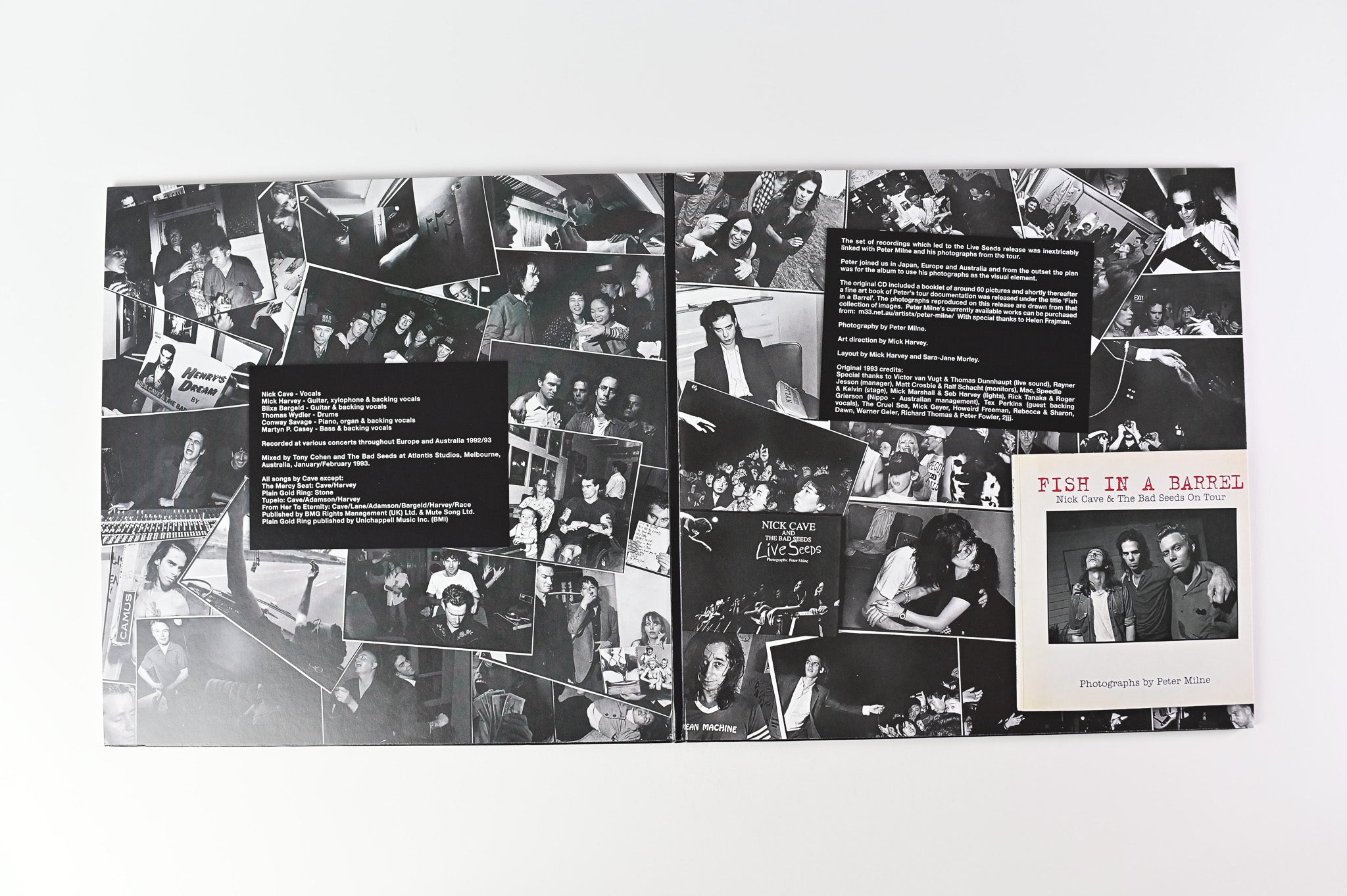 Nick Cave & The Bad Seeds - Live Seeds on Mute Ltd RSD Red Transparent Reissue