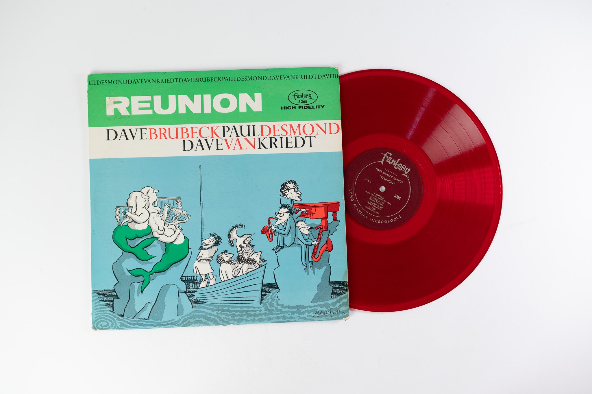 Dave Brubeck Quintet - Reunion on Fantasy - Red Vinyl