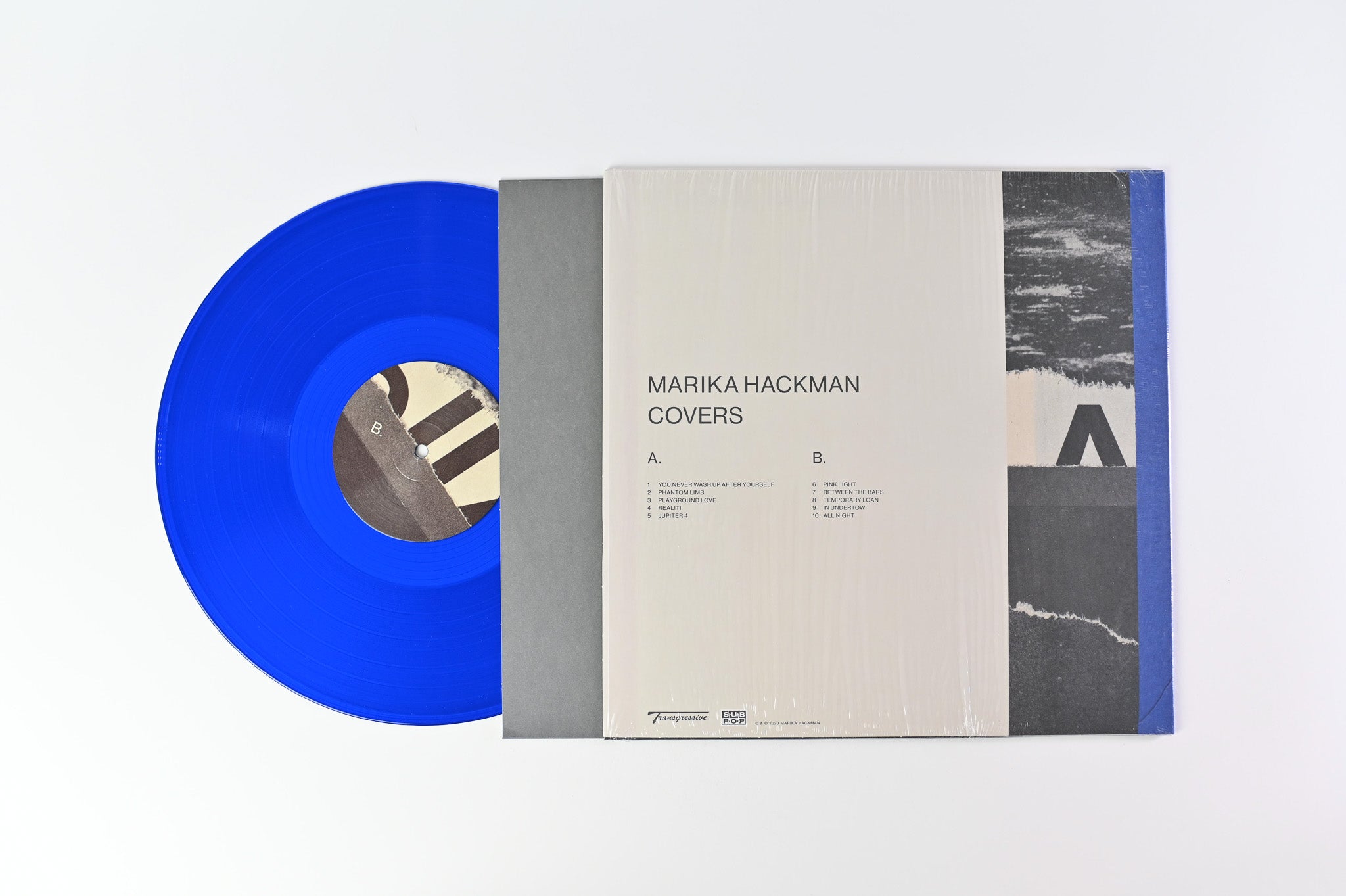 Marika Hackman - Covers on Sub Pop Ltd Blue Transparent