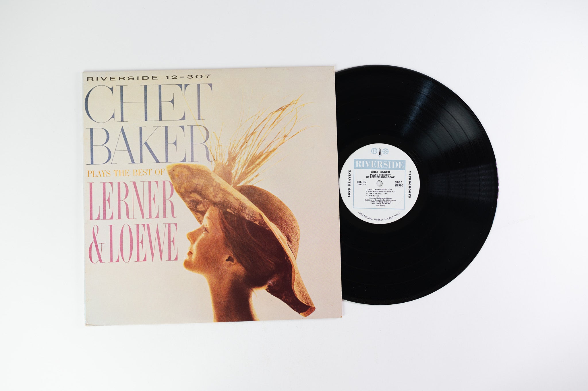 Chet Baker - Plays The Best Of Lerner & Loewe on Original Jazz Classics