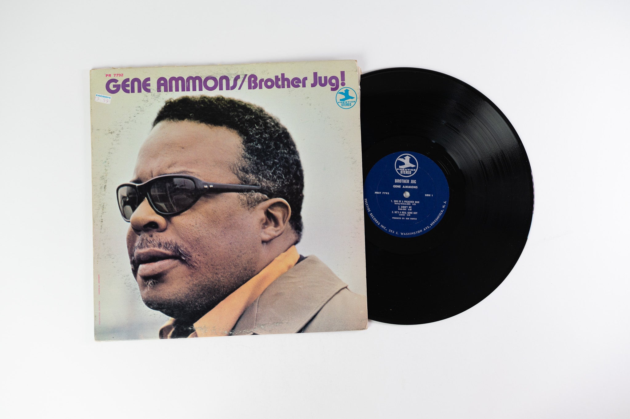 Gene Ammons - Brother Jug! on Prestige - Stereo