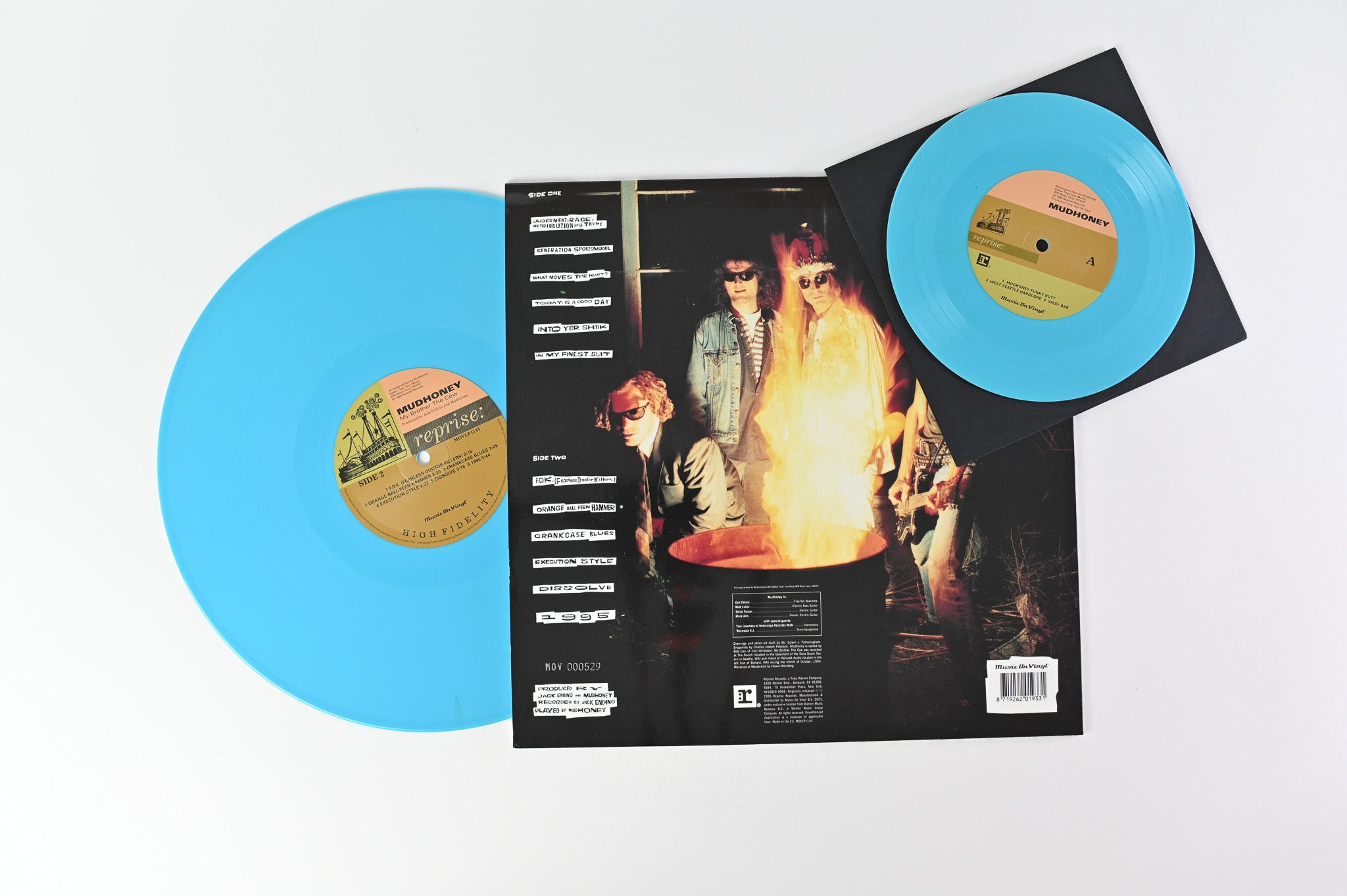Mudhoney - My Brother The Cow on Music On Vinyl Ltd Numbered Tuquoise Reissue