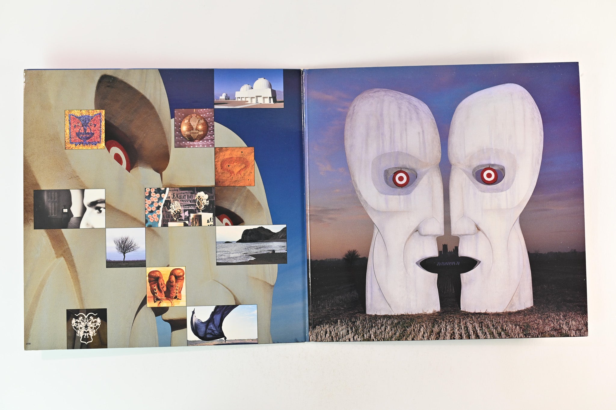 Pink Floyd - The Division Bell on Columbia Ltd Transparent Blue