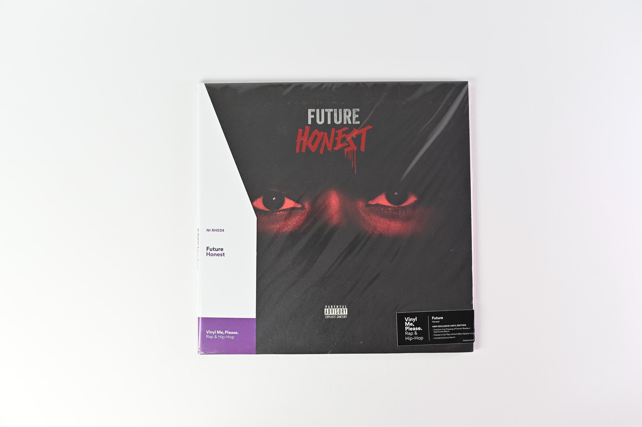 Future - Honest on Vinyl Me Please Black with White & Red Splatter
