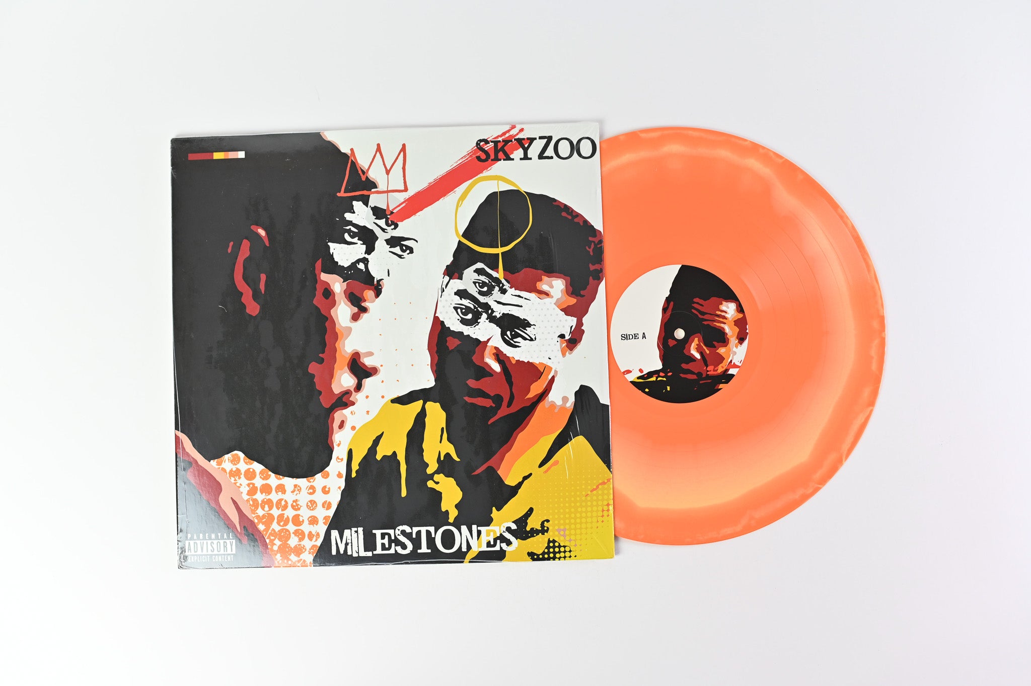 Skyzoo - Milestones on First Generation Rich Yellow Marbled Vinyl