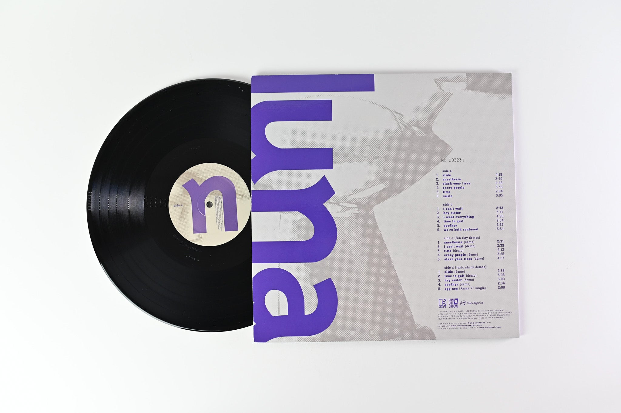 Luna - Lunapark on Run Out Groove Ltd Numbered Reissue