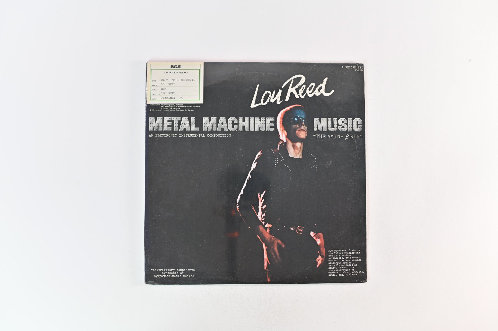 Lou Reed - Metal Machine Music on RCA Promo Copy Sealed