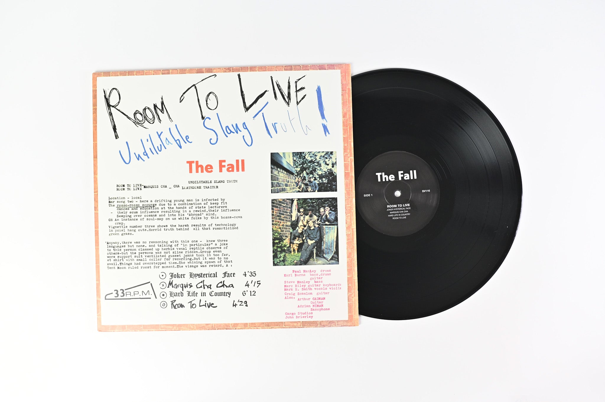 The Fall - Room To Live on Superior Viaduct Reissue