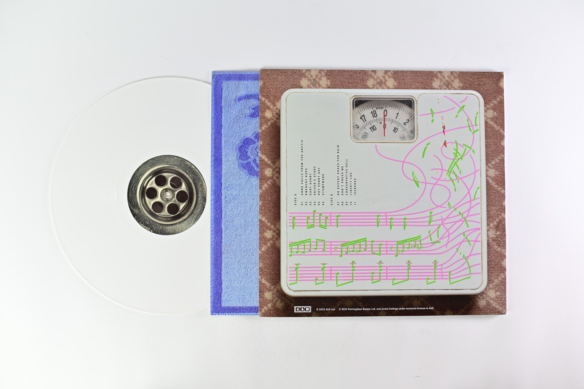 Dry Cleaning - Stumpwork on 4AD - White Vinyl