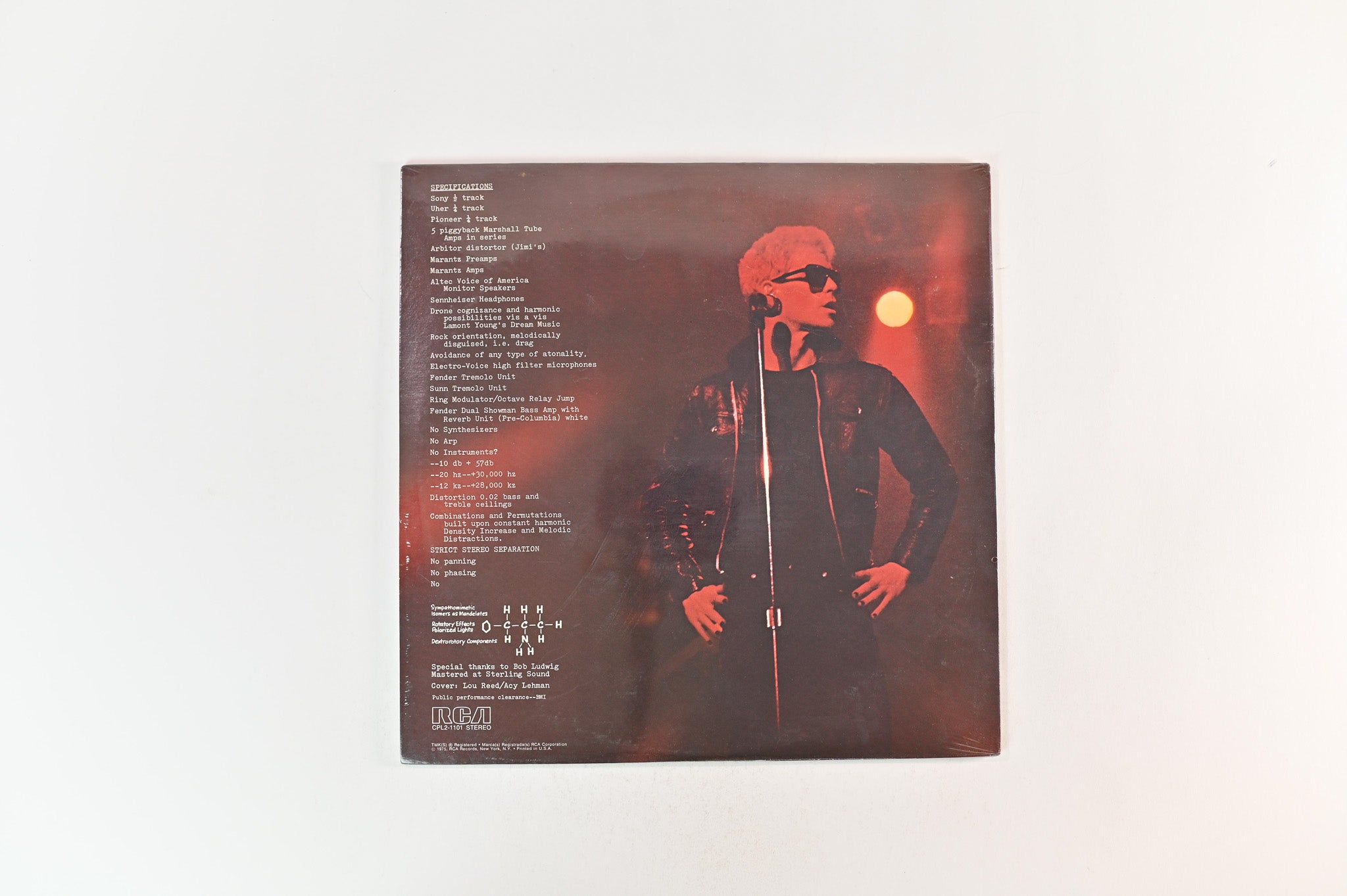 Lou Reed - Metal Machine Music on RCA Promo Copy Sealed