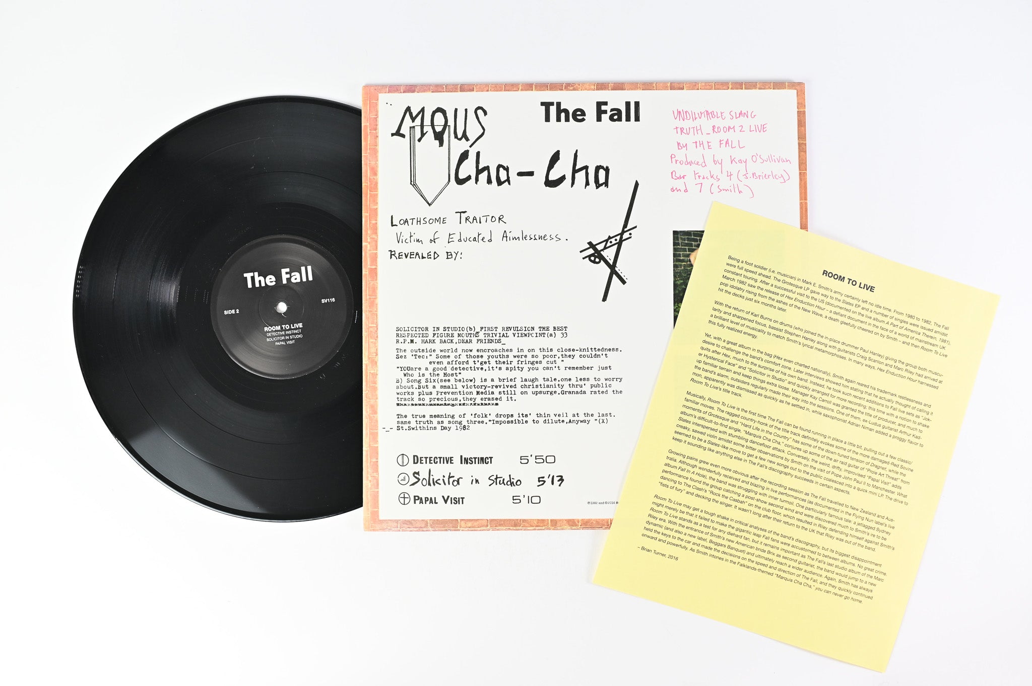 The Fall - Room To Live on Superior Viaduct Reissue