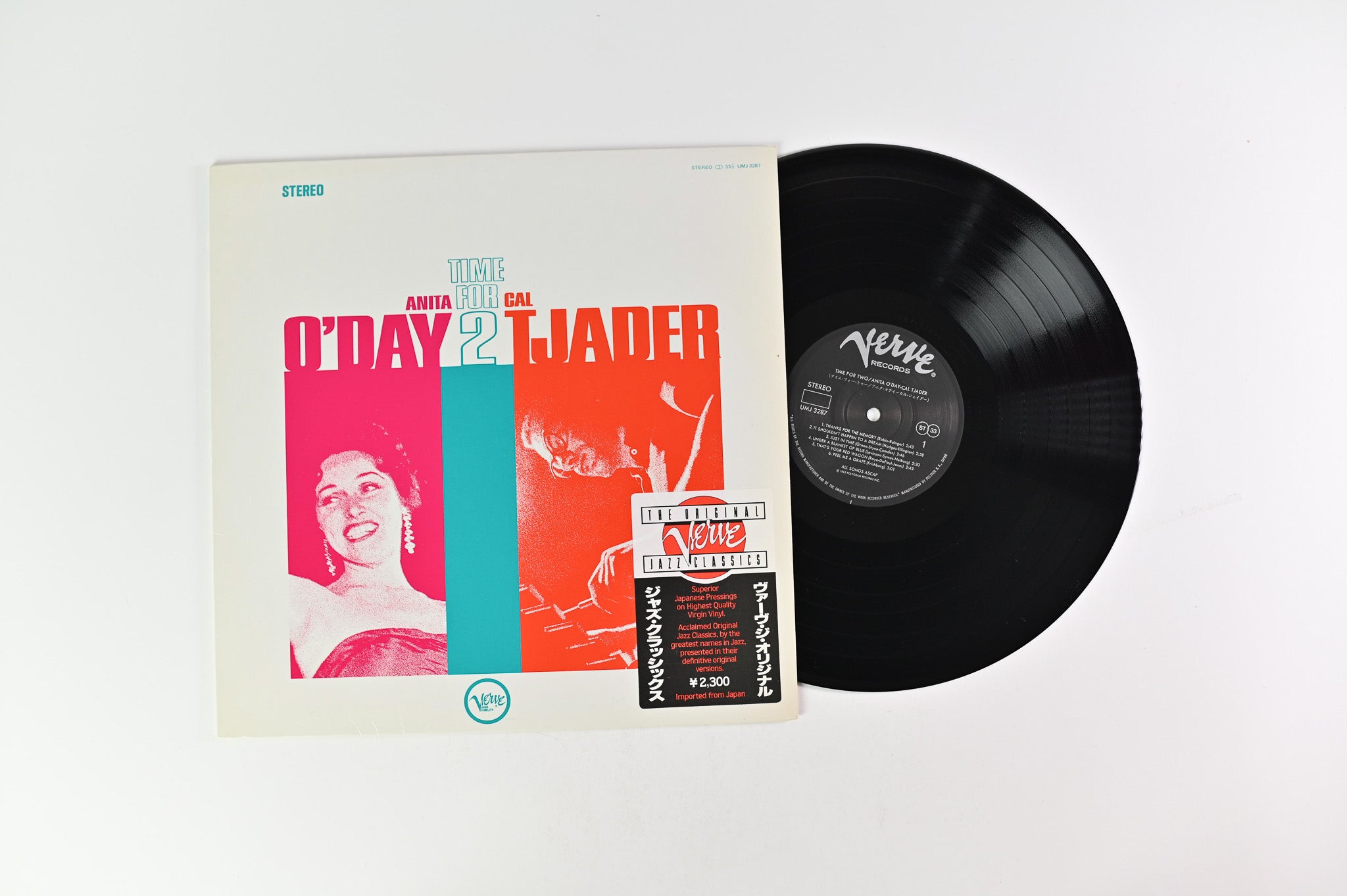 Anita O'Day & Cal Tjader - Time For 2 on Verve Records Japanese Reissue