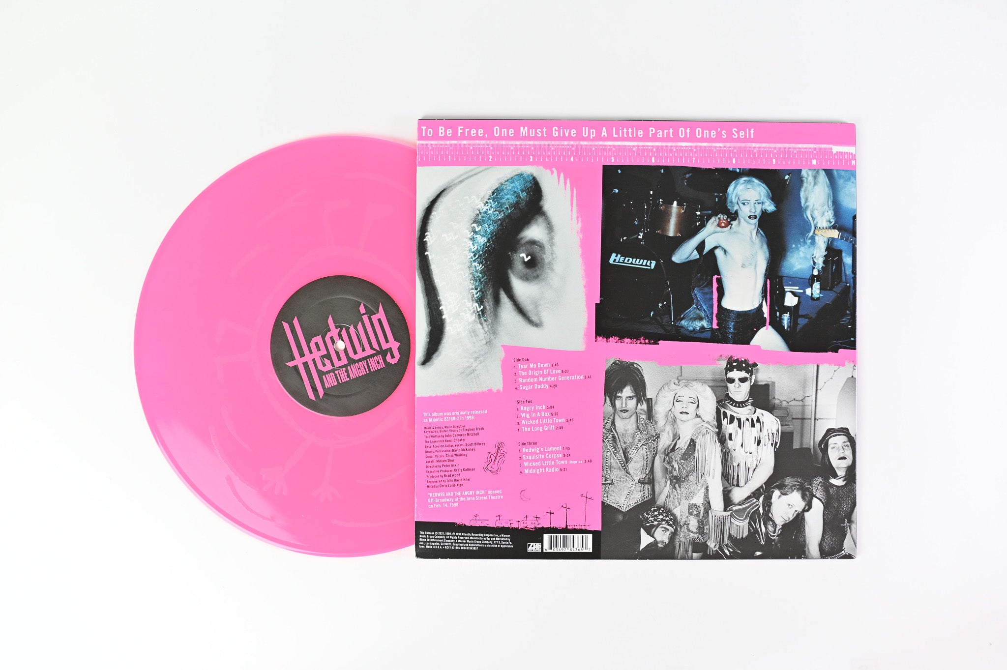 Hedwig And The Angry Inch - Hedwig And The Angry Inch (Original Cast Recording) on Atlantic Ltd Pink Reissue