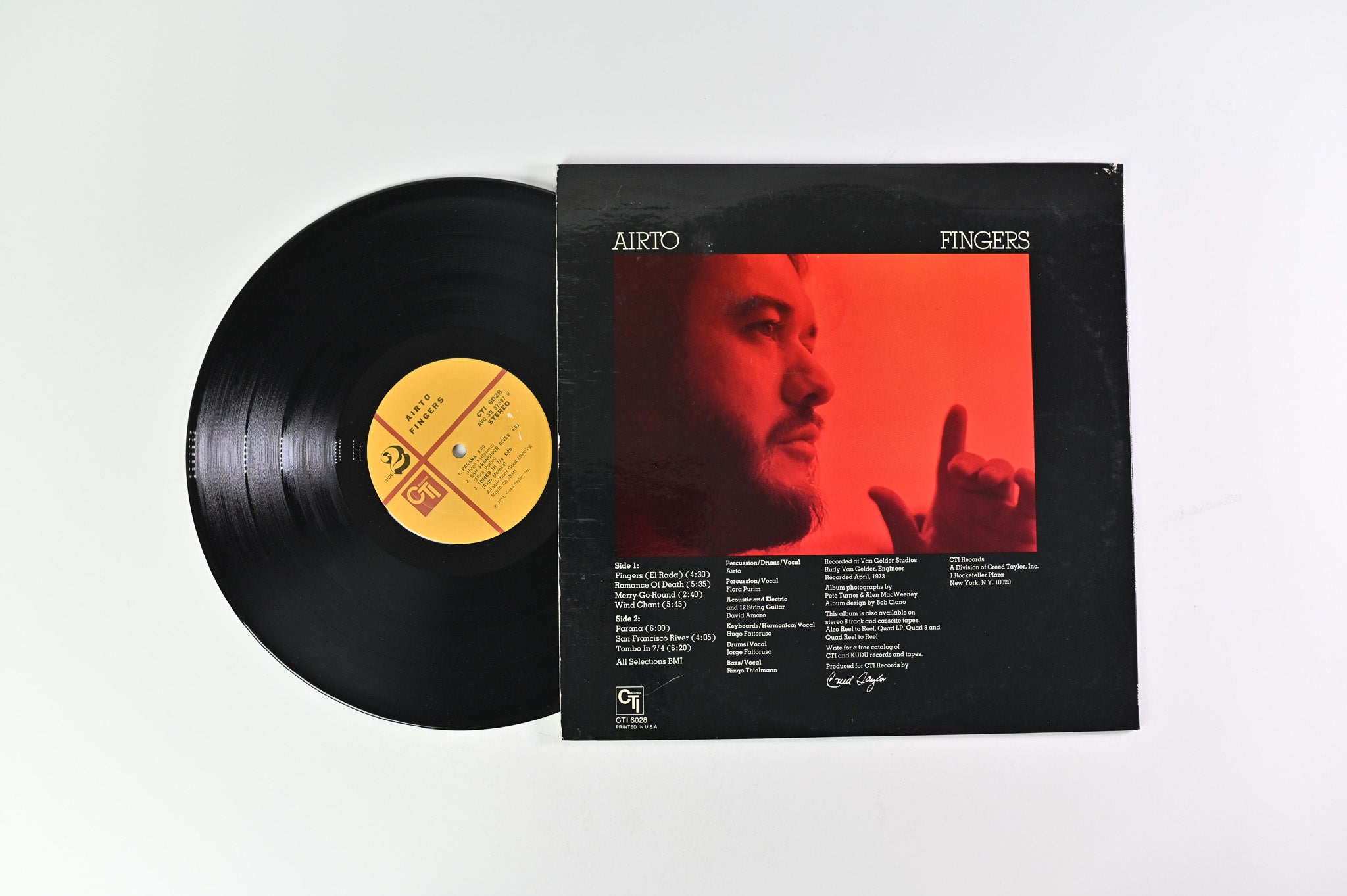 Airto Moreira - Fingers on CTI Records