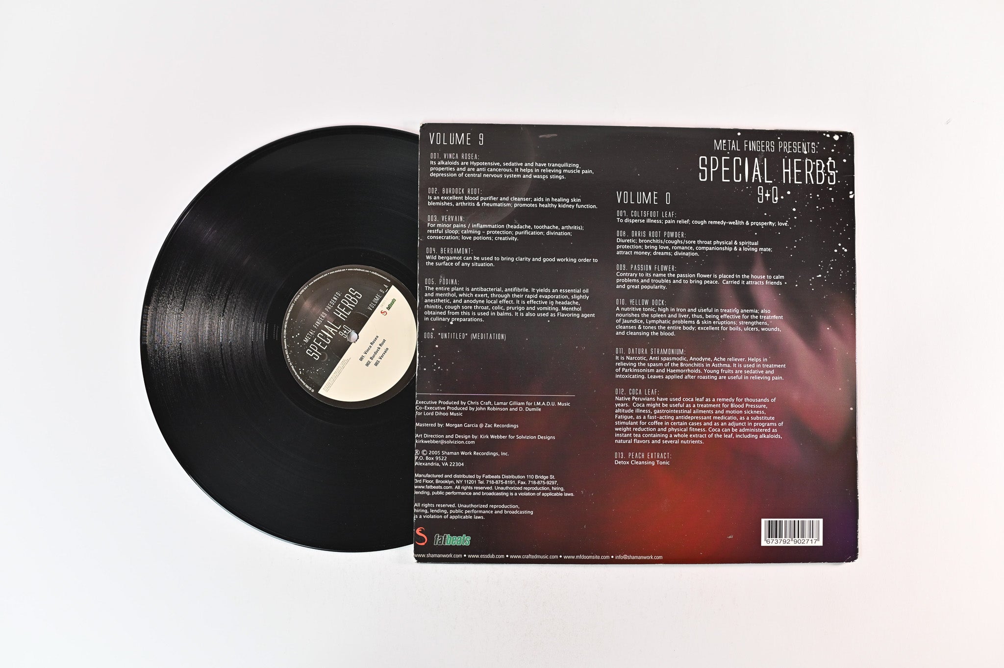 Metal Fingers - Special Herbs Vol. 9 & 0 on Shaman Works