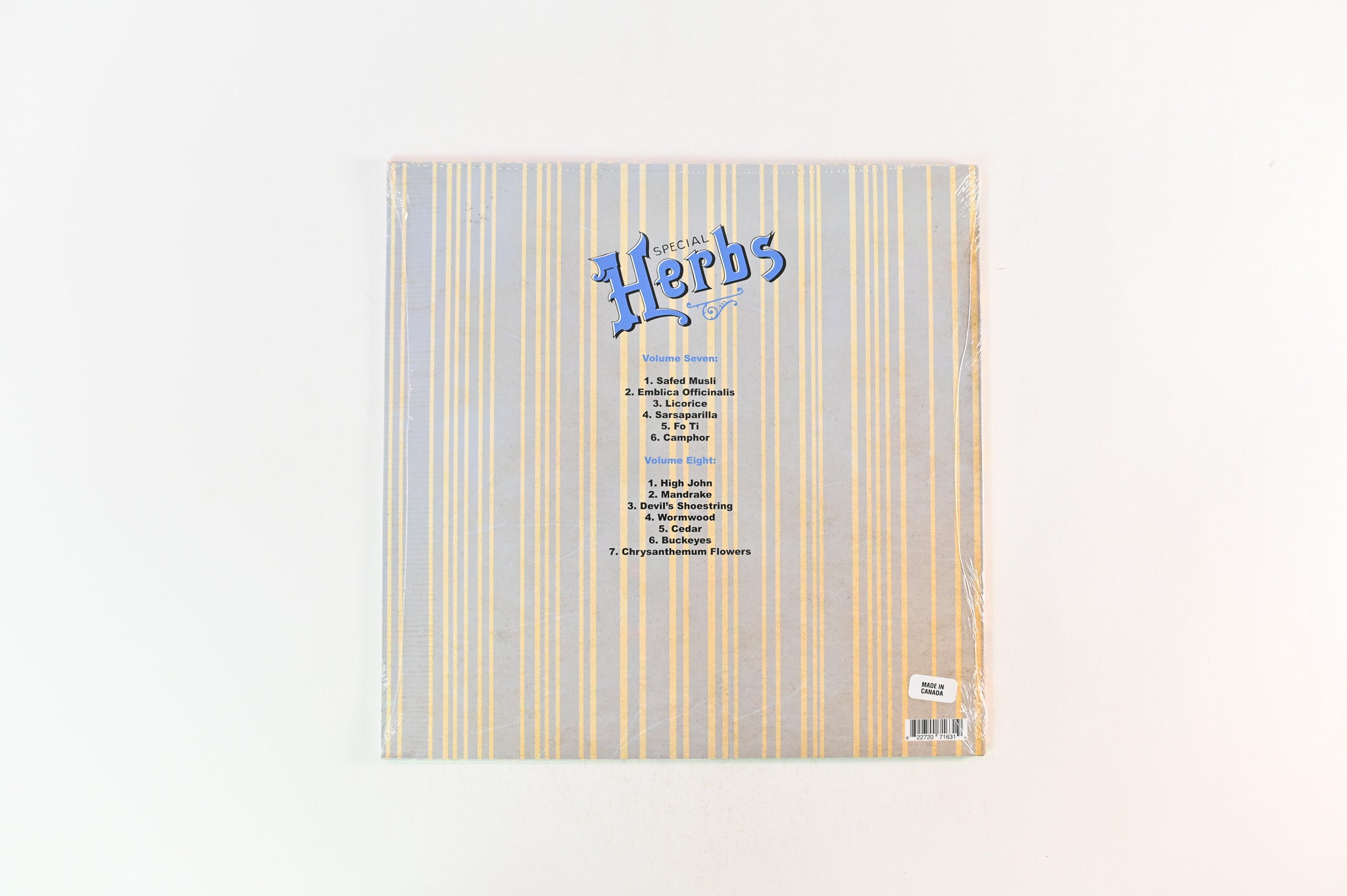 Metal Fingers - Special Herbs Vols 7 & 8 on Nature Sounds Reissue Sealed