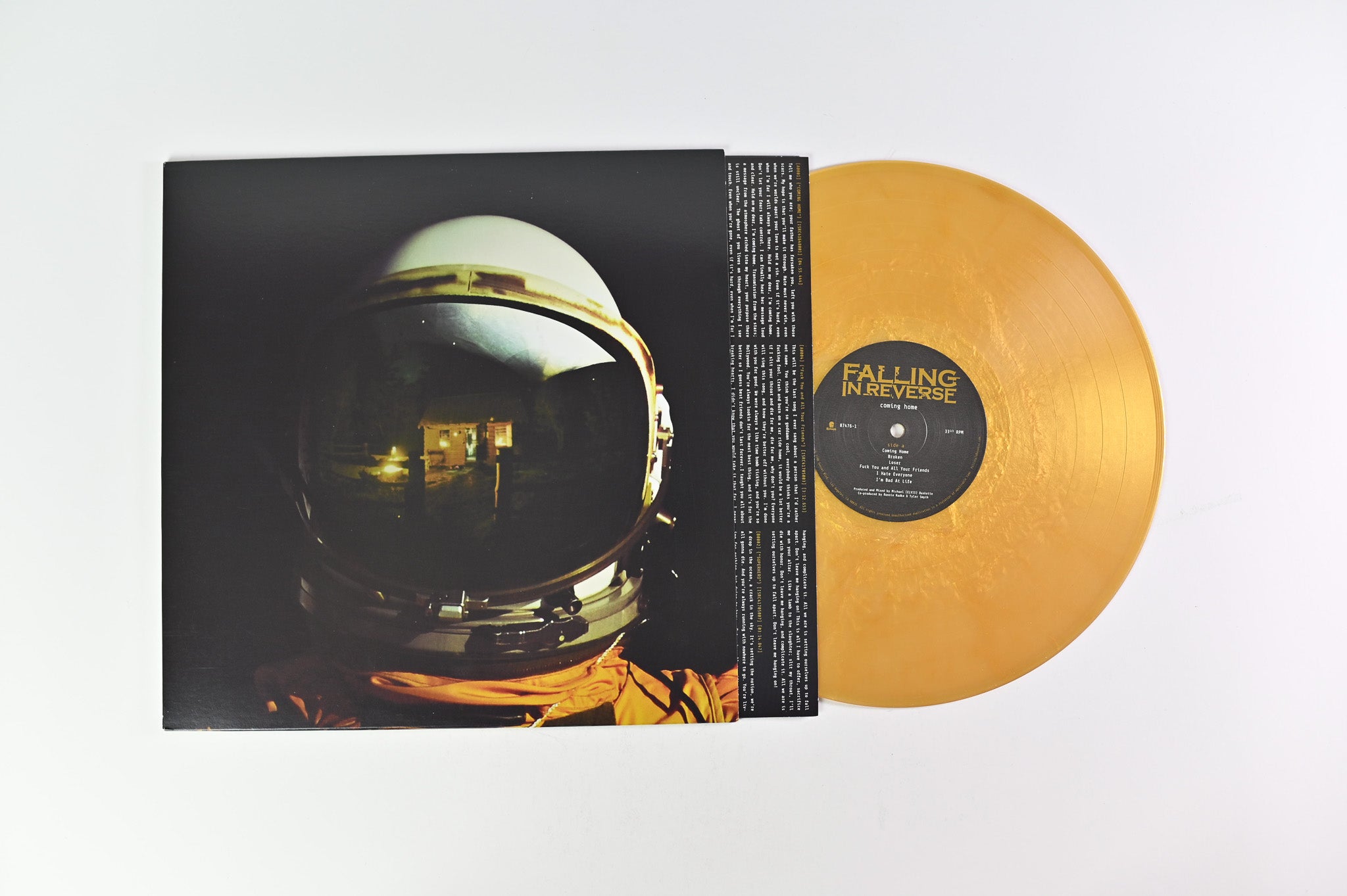 Falling In Reverse - Coming Home on Epitaph Ltd. Gold Vinyl