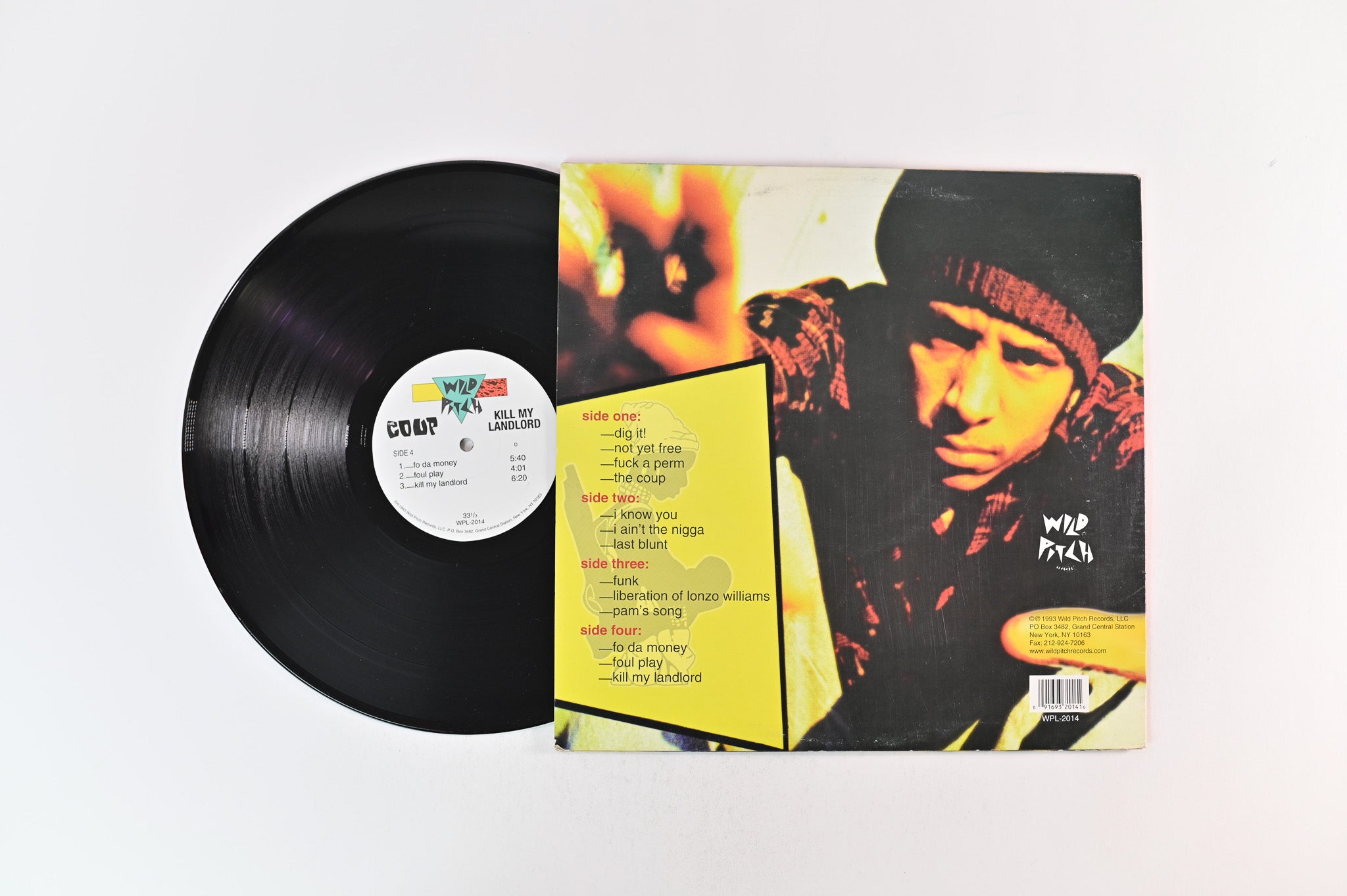 The Coup - Kill My Landlord on Wild Pitch Reissue