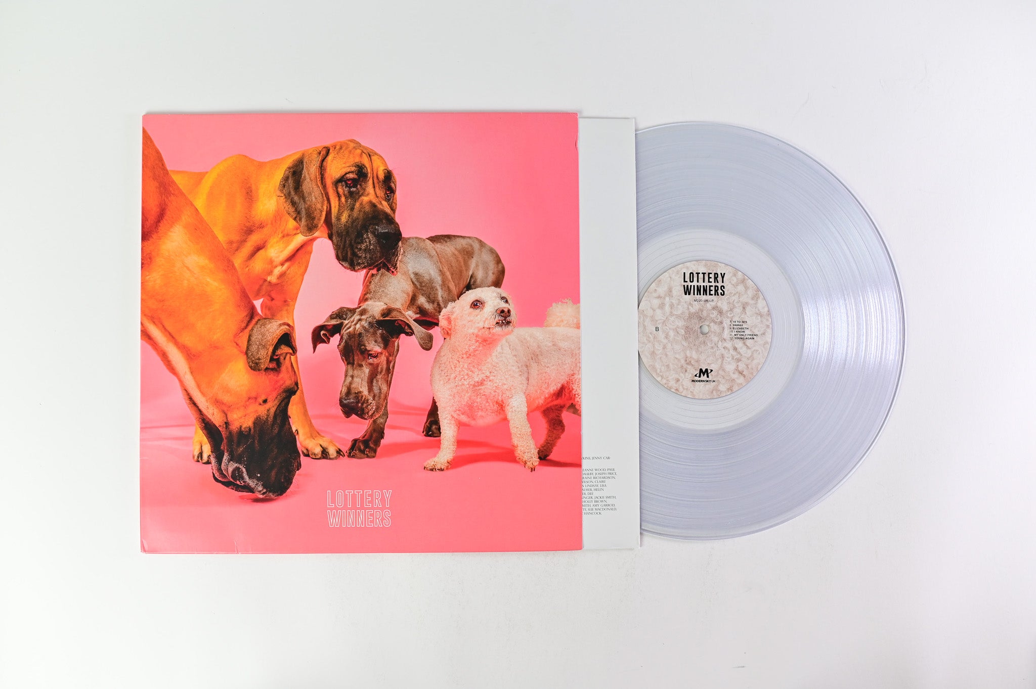 The Lottery Winners - Lottery Winners on Modern Sky UK - Clear Vinyl