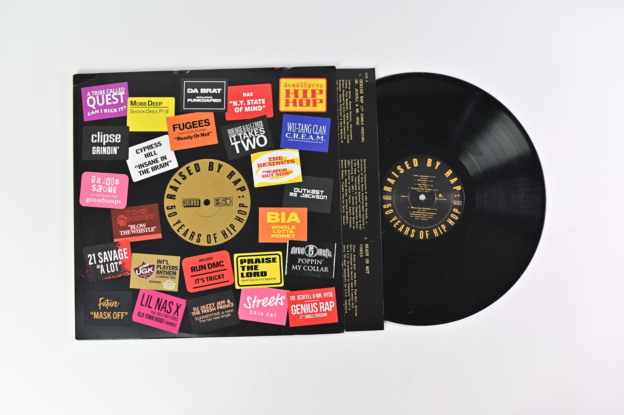 Various - Raised By Rap: 50 Years Of Hip Hop on Legacy