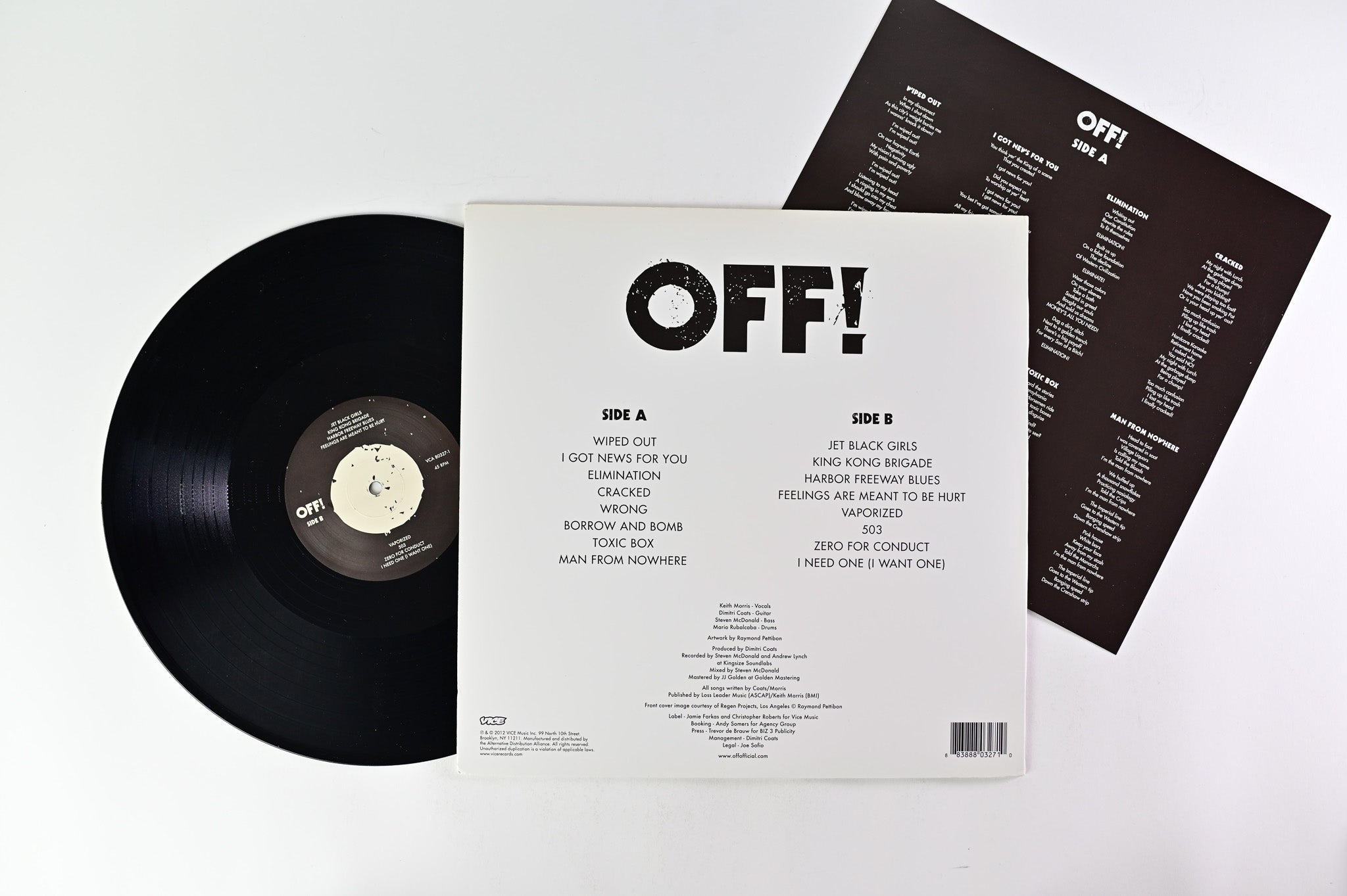 OFF! - OFF! on Vice Records